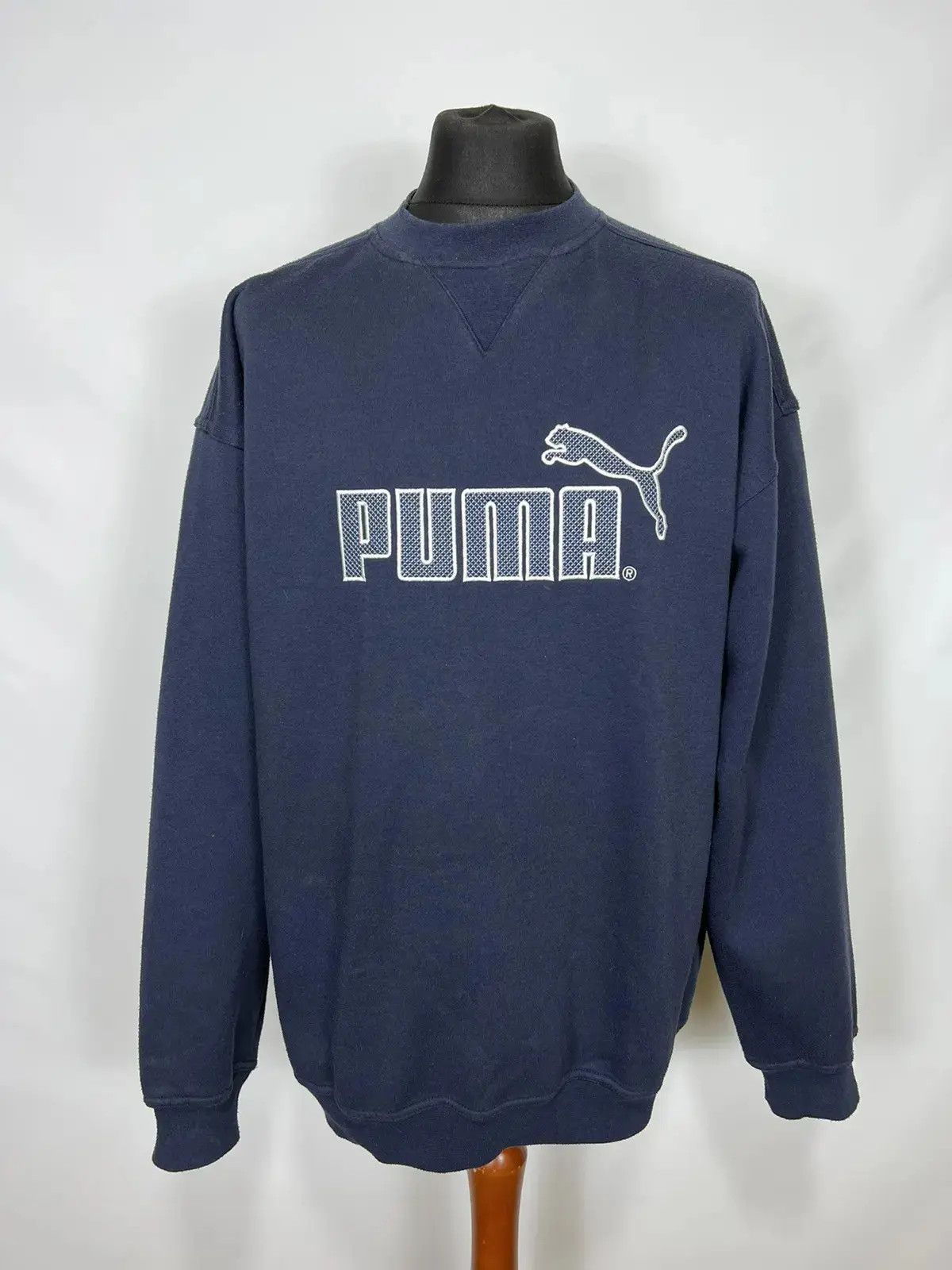 Puma × Vintage Vintage Puma big logo sweatshirt Size US L / EU 52-54 / 3 - 1 Thumbnail