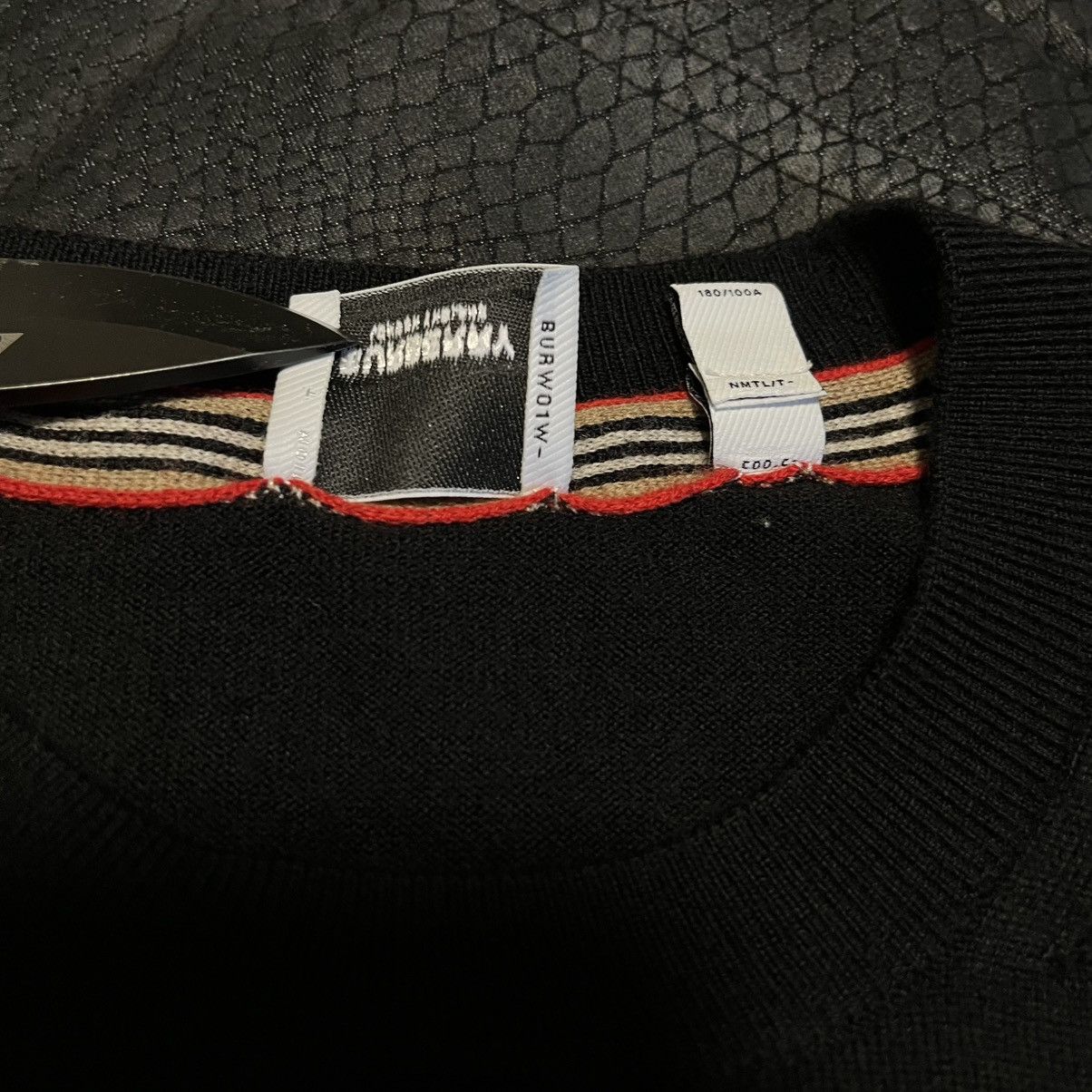 Burberry BURBERRY sweater black Size US L / EU 52-54 / 3 - 7 Thumbnail