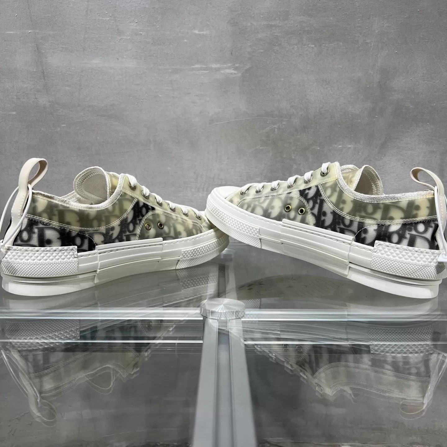 Dior Dior B23 Monogram Low-Top Sneakers 42 Size US 9 / EU 42 - 5 Thumbnail