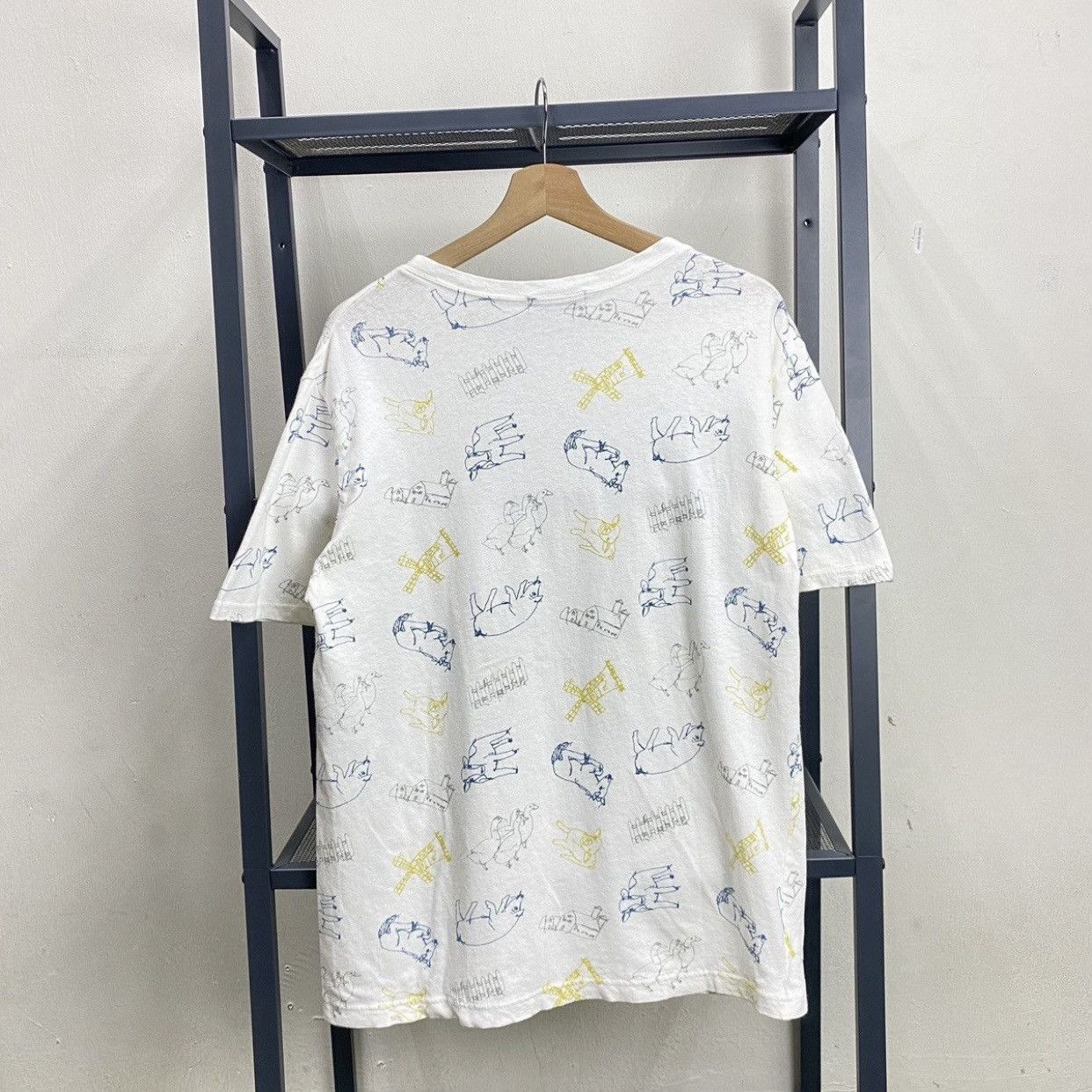 Ne-Net issey miyake ne-net Over Print Farm Design T-Shirts Size US L / EU 52-54 / 3 - 2 Thumbnail
