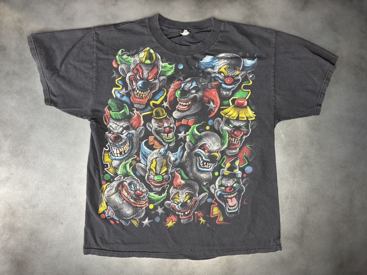 Liquid Blue Killer Clowns All Over Print Tee Shirt Vintage Liquid Blue Size US M / EU 48-50 / 2 - 9 Thumbnail