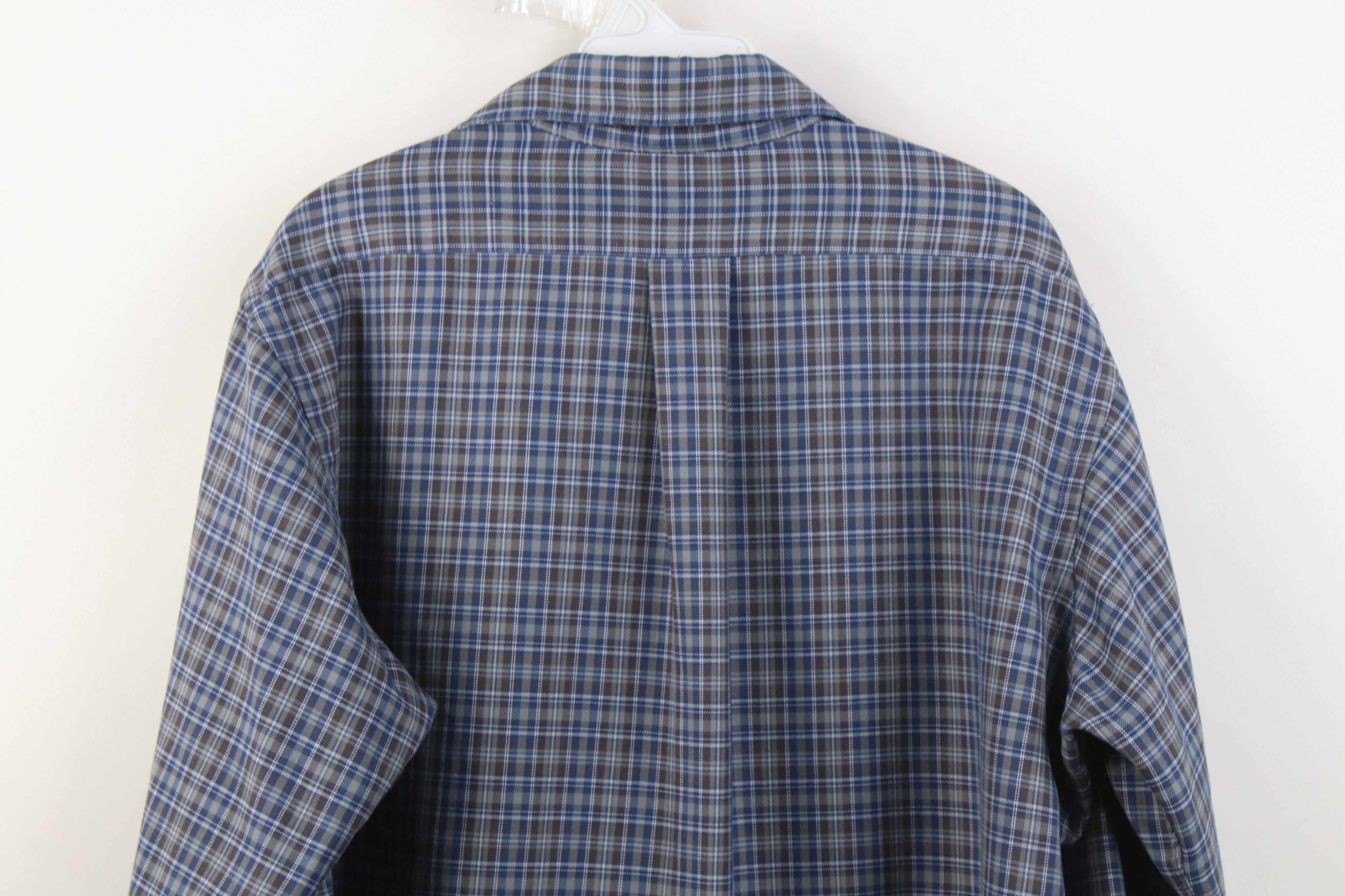 Vintage Vintage 70s Streetwear Collared Button Shirt Plaid USA Size US L / EU 52-54 / 3 - 10 Thumbnail