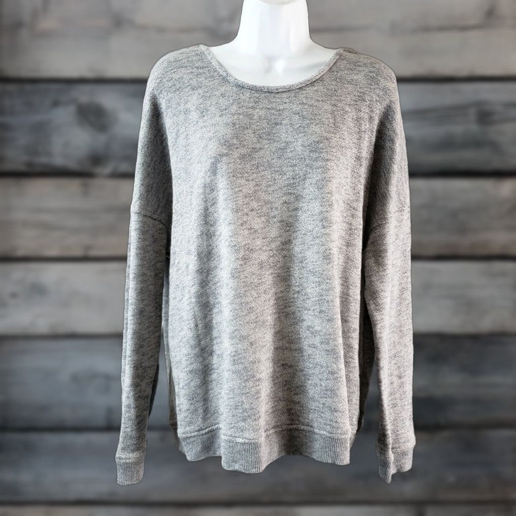 Gap Gap Sweatshirt Womens XL Gray Long Sleeve Cotton Pullover Size XL / US 12-14 / IT 48-50 - 1 Thumbnail