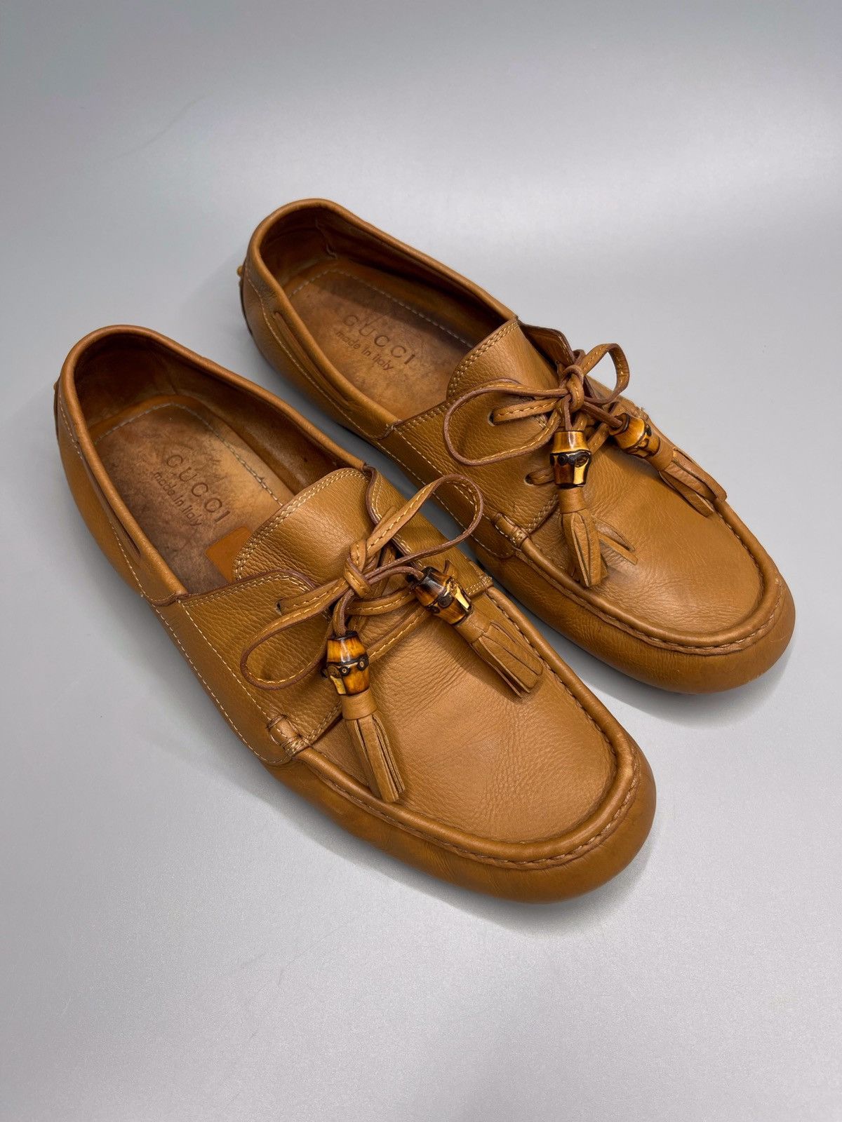 Gucci Gucci Loafers Leather Shoes Size US 8 / EU 41 - 2 Thumbnail