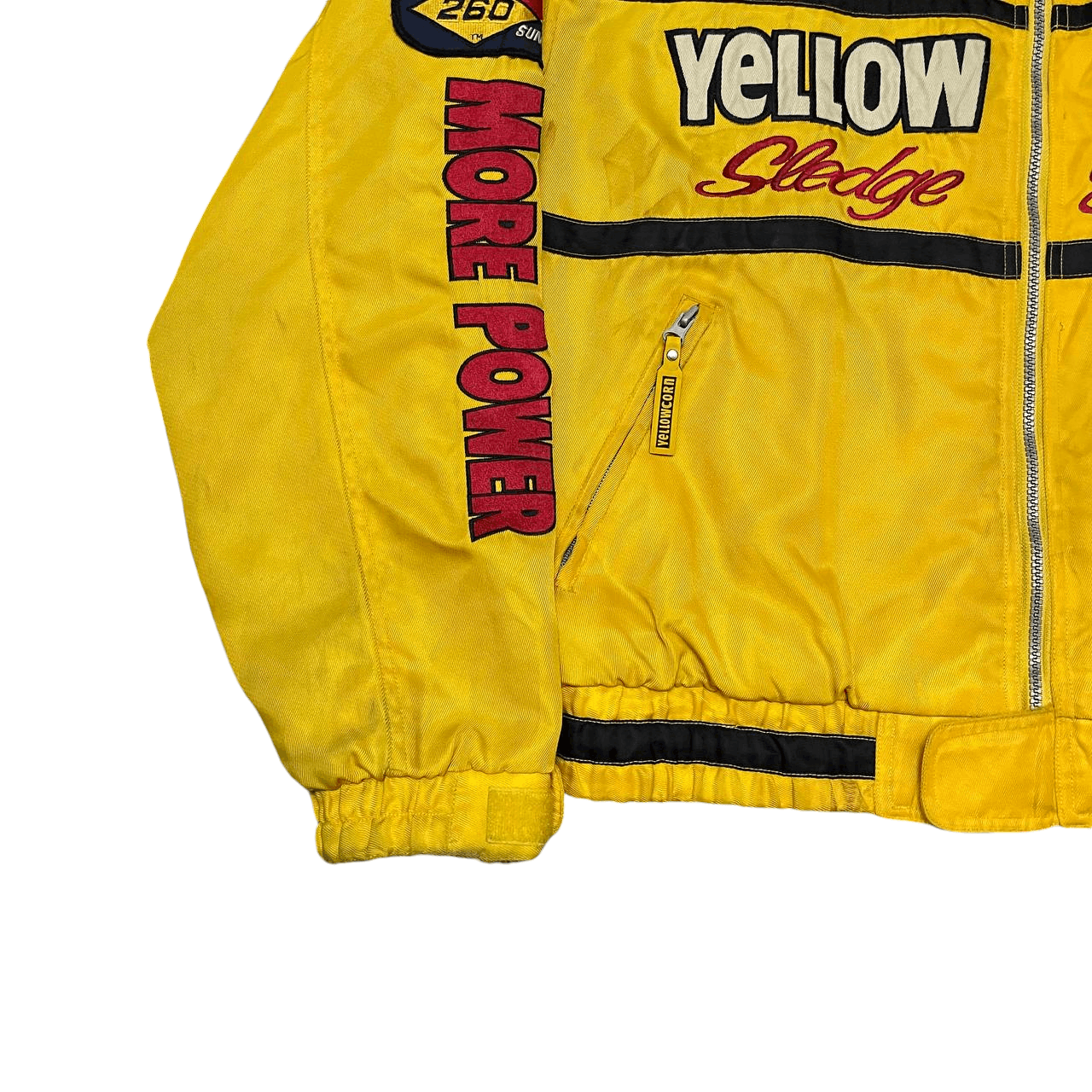 YELLOW CORN Vintage 90's Yellow Corn Racing Jacket ISKY Issey Skyline Size US L / EU 52-54 / 3 - 3 Thumbnail