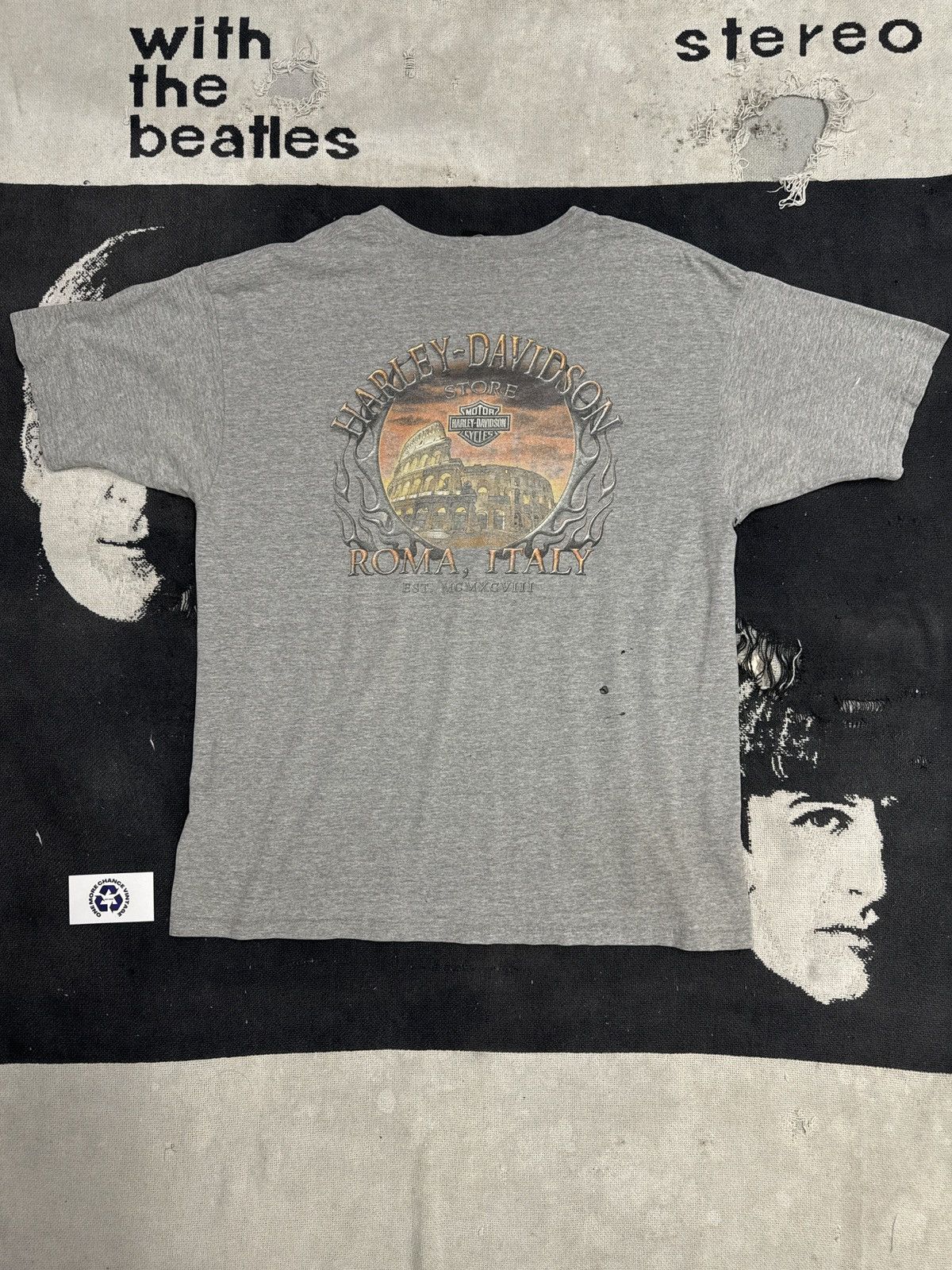 Harley Davidson × Vintage Legendary Harley Davidson Motorcycles Y2K Vintage T-Shirt Size US XL / EU 56 / 4 - 2 Thumbnail