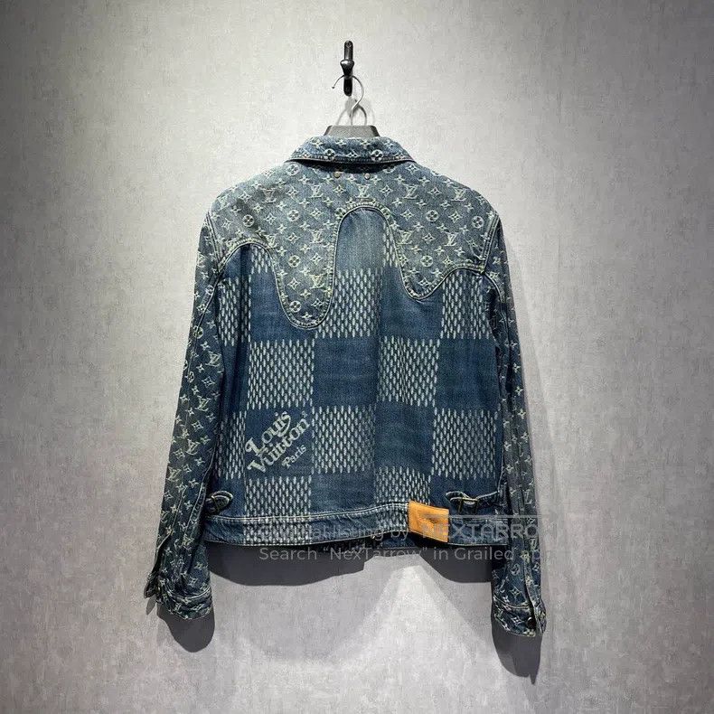 Louis Vuitton Louis Vuitton Nigo co-branded denim jacket Size US L / EU 52-54 / 3 - 2 Thumbnail