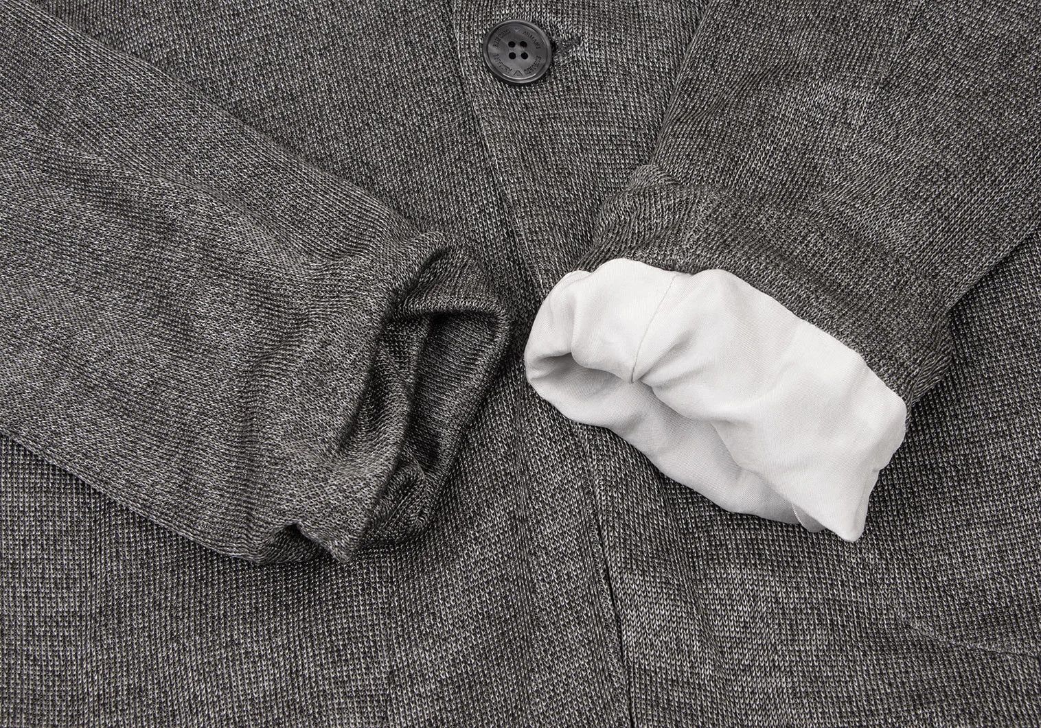 Emporio Armani Rayon 2B Jacket in Gray Size 46 Size US S / EU 44-46 / 1 - 5 Thumbnail