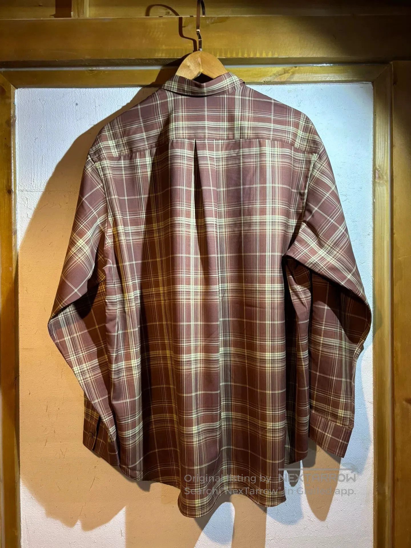 MooRER Wellder Oversized Wool Plaid Shirt. Size US XXL / EU 58 / 5 - 8 Thumbnail