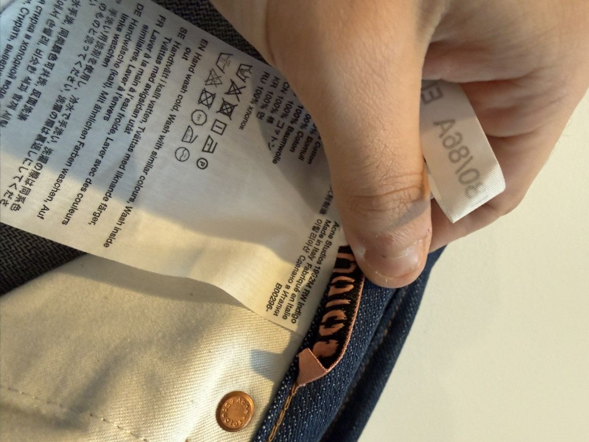 Acne Studios Acne Studios 1992 RW Indigo Jeans Size US 31 - 8 Thumbnail