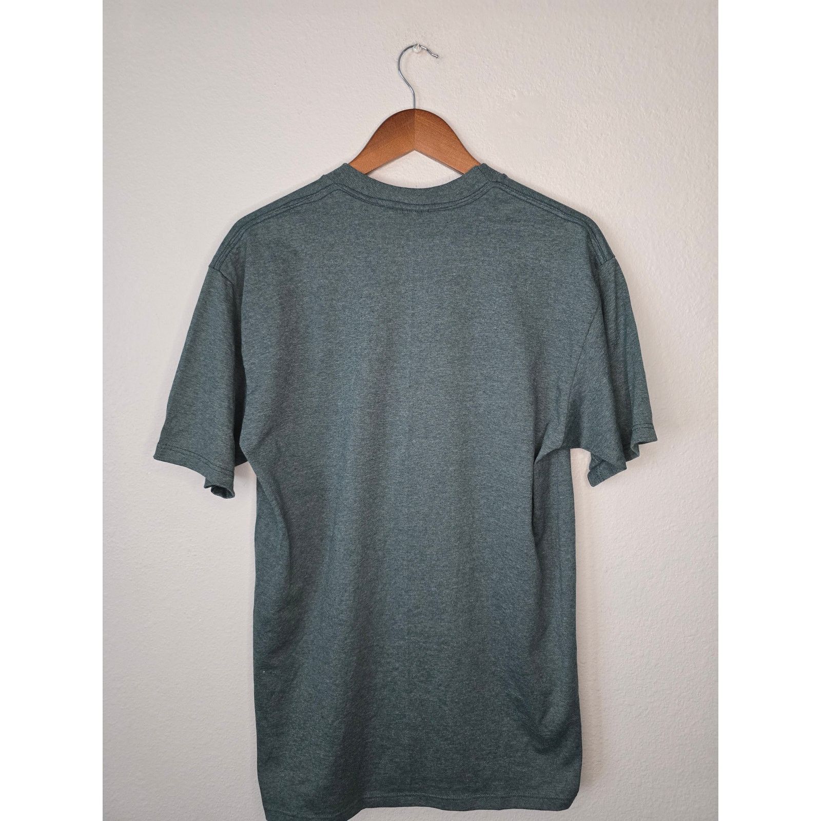 Jerzees Vintage Blank Shirt jerzees Large Green Deadstock Plain Tee Size US L / EU 52-54 / 3 - 5 Thumbnail