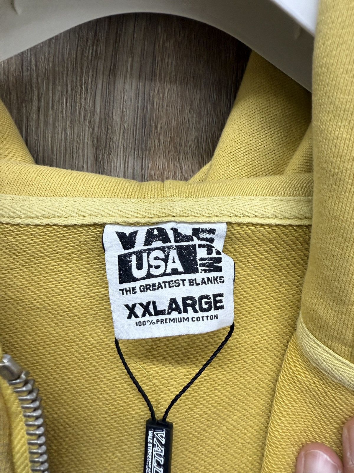 Vale Vale Yellow Zip Up Hoodie Size US XXL / EU 58 / 5 - 5 Thumbnail