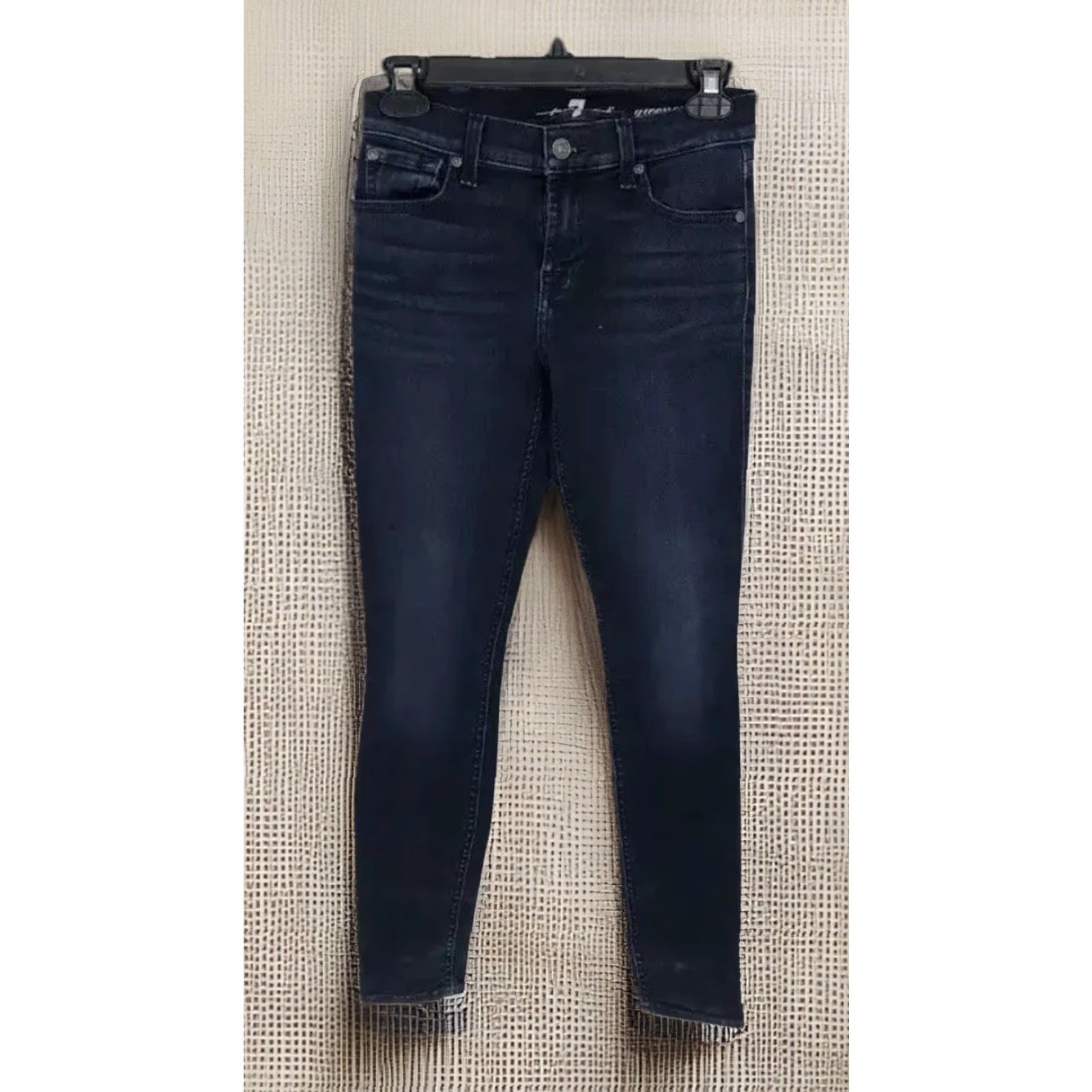 7 For All Mankind 7 For All Mankind Jeans Woman’s Guenevere Skinny Dark Blue Denim 7 For All Mankind Guenevere Size 25 Womens Jeans Blue Size 42" / US 20 - 2 Thumbnail