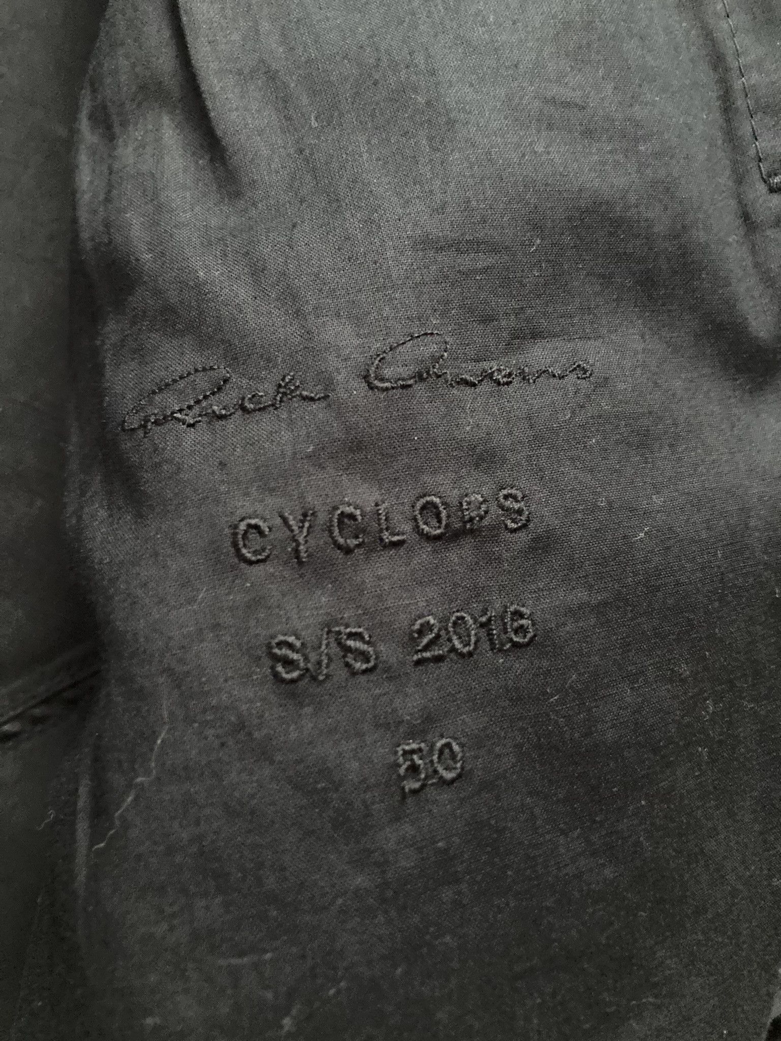 Rick Owens Runway S/S 16 "CYCLOPS" Patchwork Bomber Jacket Rick Owens Size US M / EU 48-50 / 2 - 17 Thumbnail