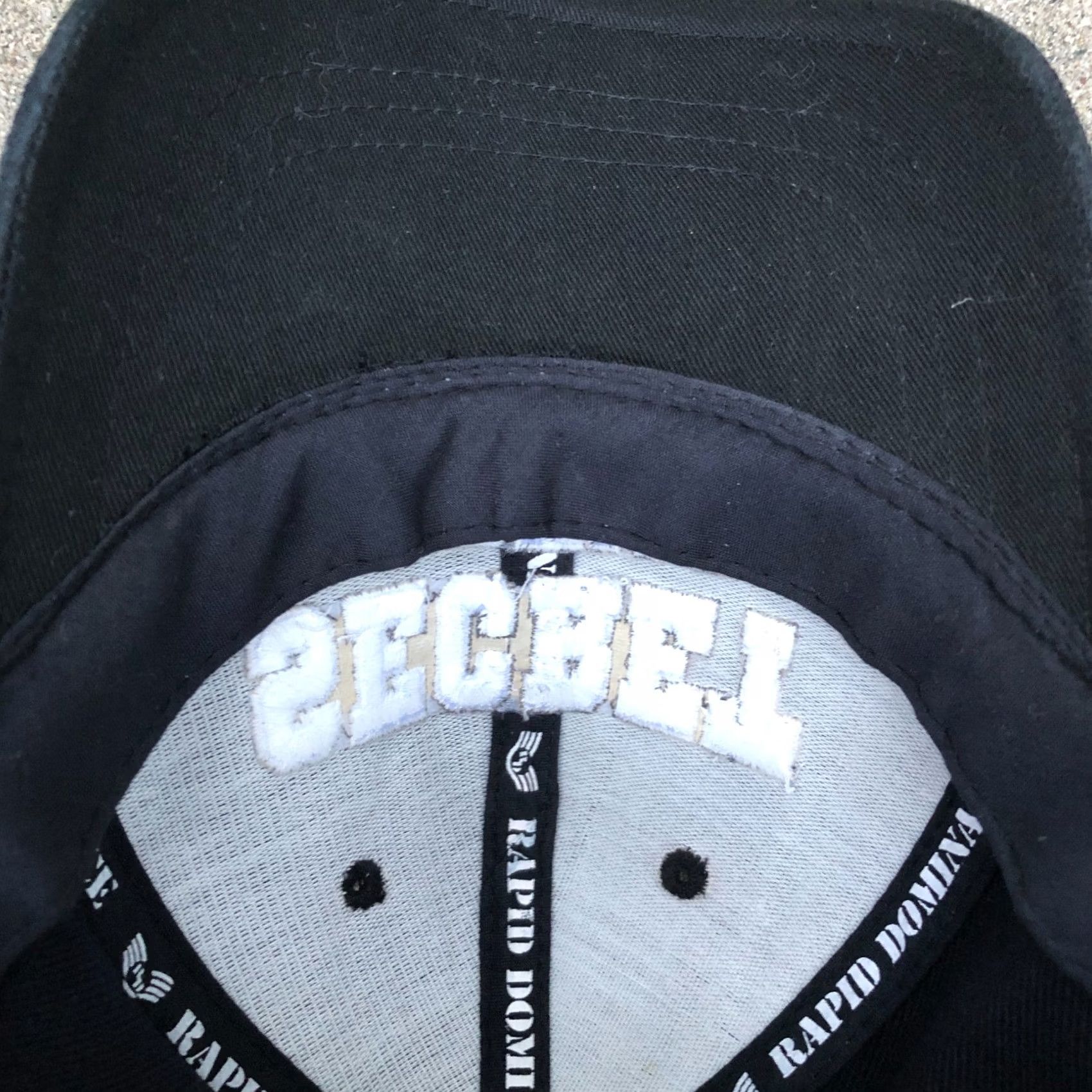 Vintage RAPID DOMINANCE SECRET SERVICE Baseball Hat Men's One Size Black Adjustable Cap Size ONE SIZE - 7 Thumbnail