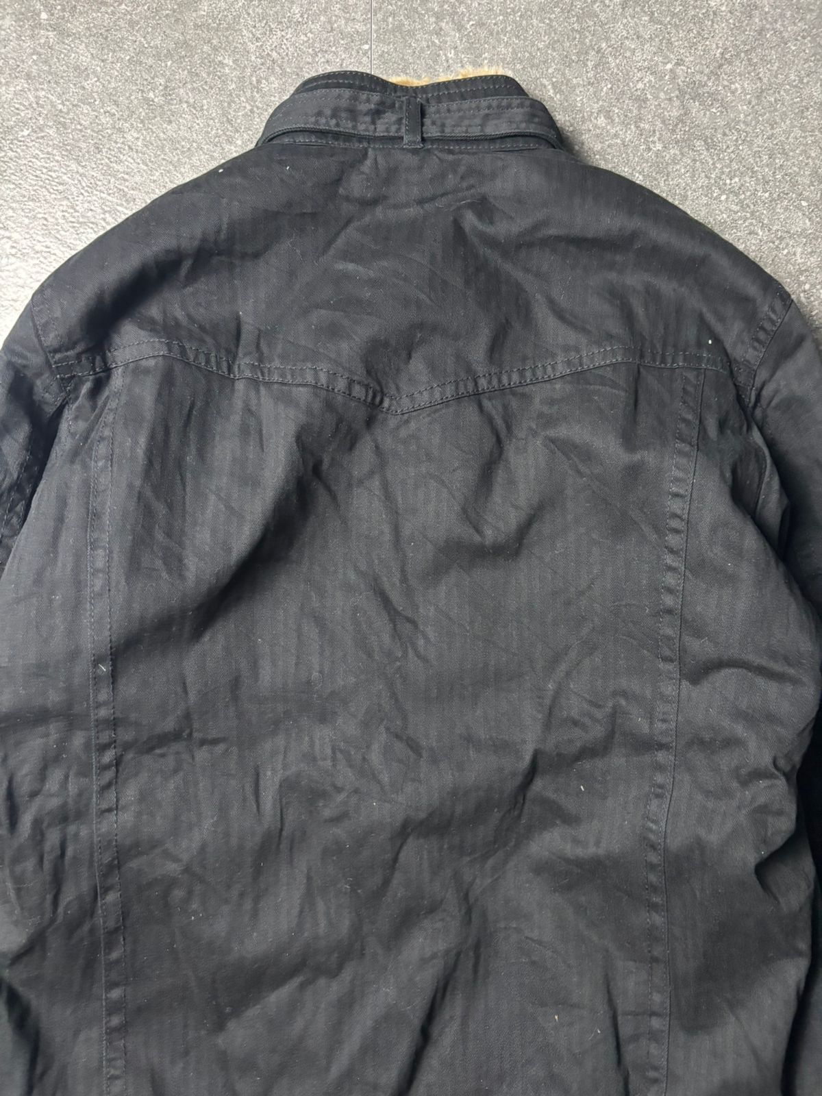 Japanese Brand 2000s Nicole Club For Men Vkei Fur Sherpa Riders Jacket Size US M / EU 48-50 / 2 - 12 Thumbnail
