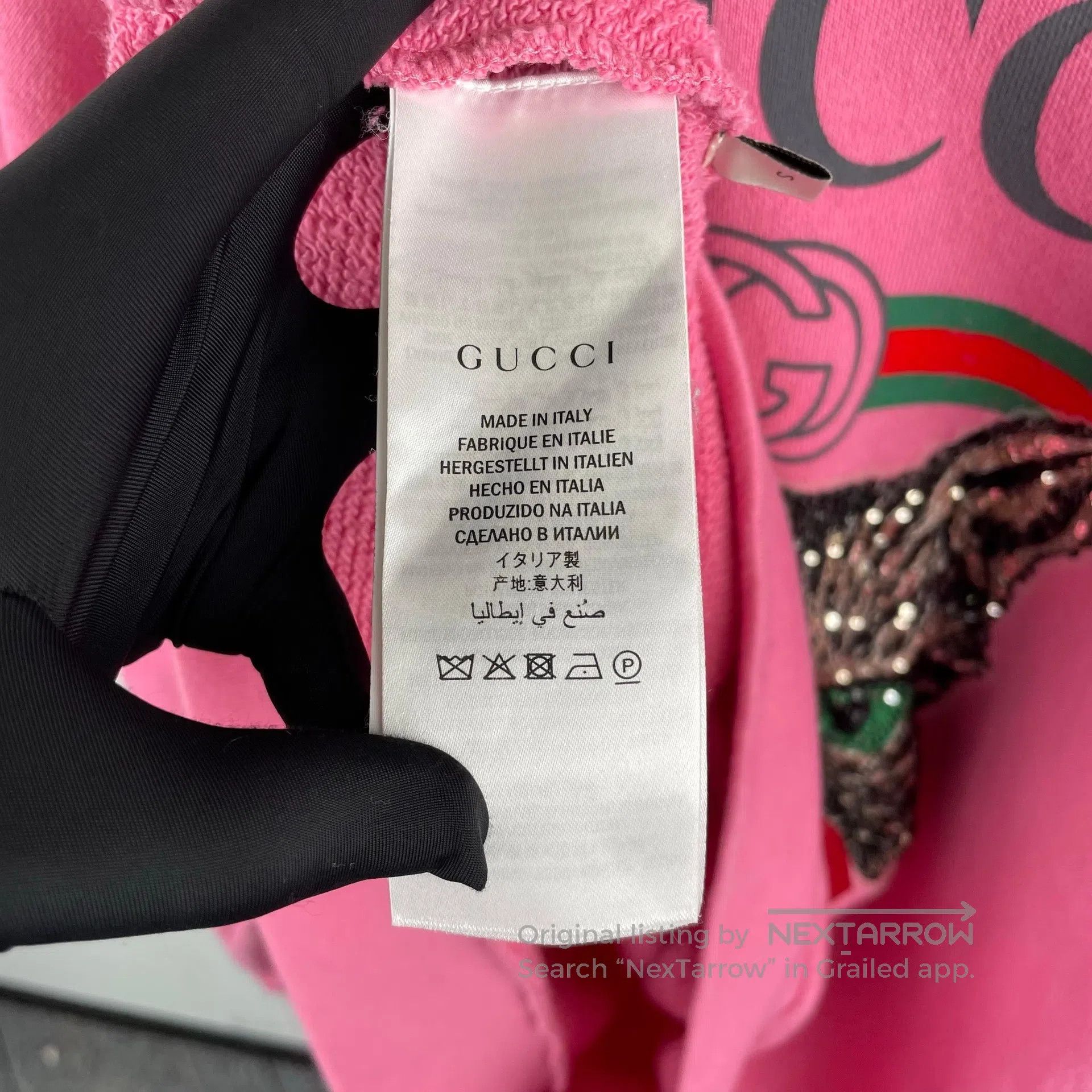 Gucci Guicci Pink cat sweater| Size US S / EU 44-46 / 1 - 6 Thumbnail