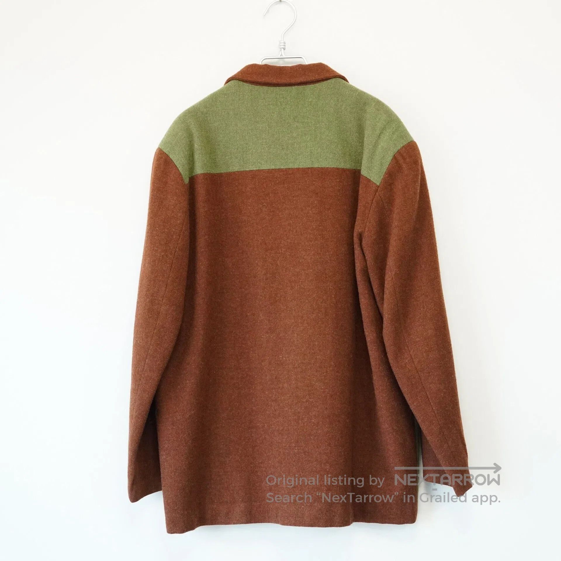 Yohji Yamamoto Yohji Yamamoto Color Block Wool Coat. Size US M / EU 48-50 / 2 - 2 Thumbnail