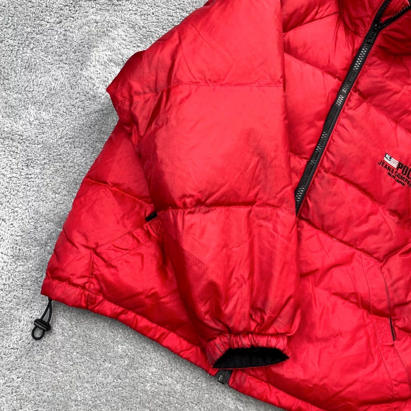 Ralph Lauren Vintage Polo Ralph Lauren Jacket Men Medium Red Jeans Co Puffer Coat Down Insulated Size US M / EU 48-50 / 2 - 5 Thumbnail