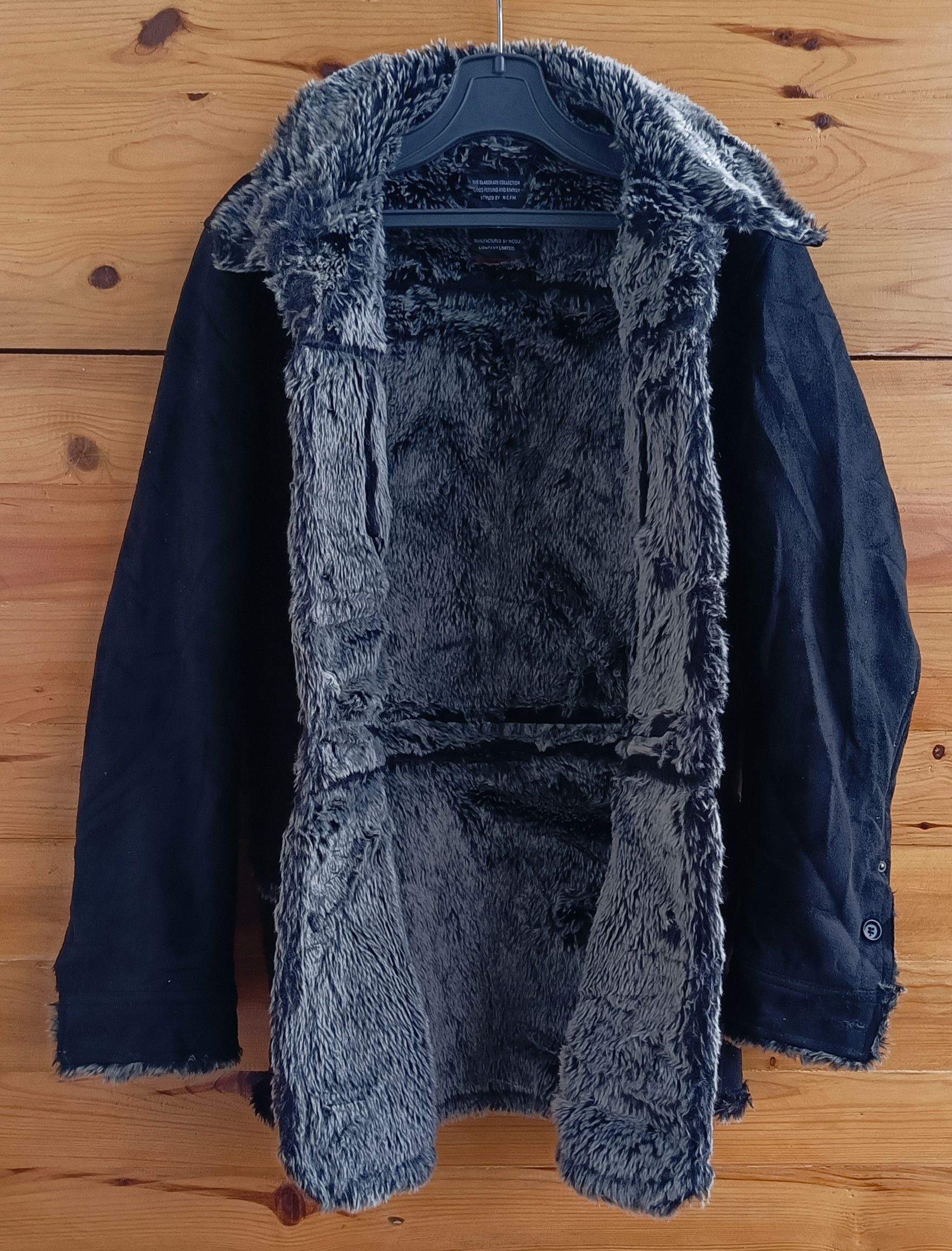 14th Addiction Nicole Club Crazy Fur Bikers Leather Suede Coat Size US S / EU 44-46 / 1 - 2 Thumbnail