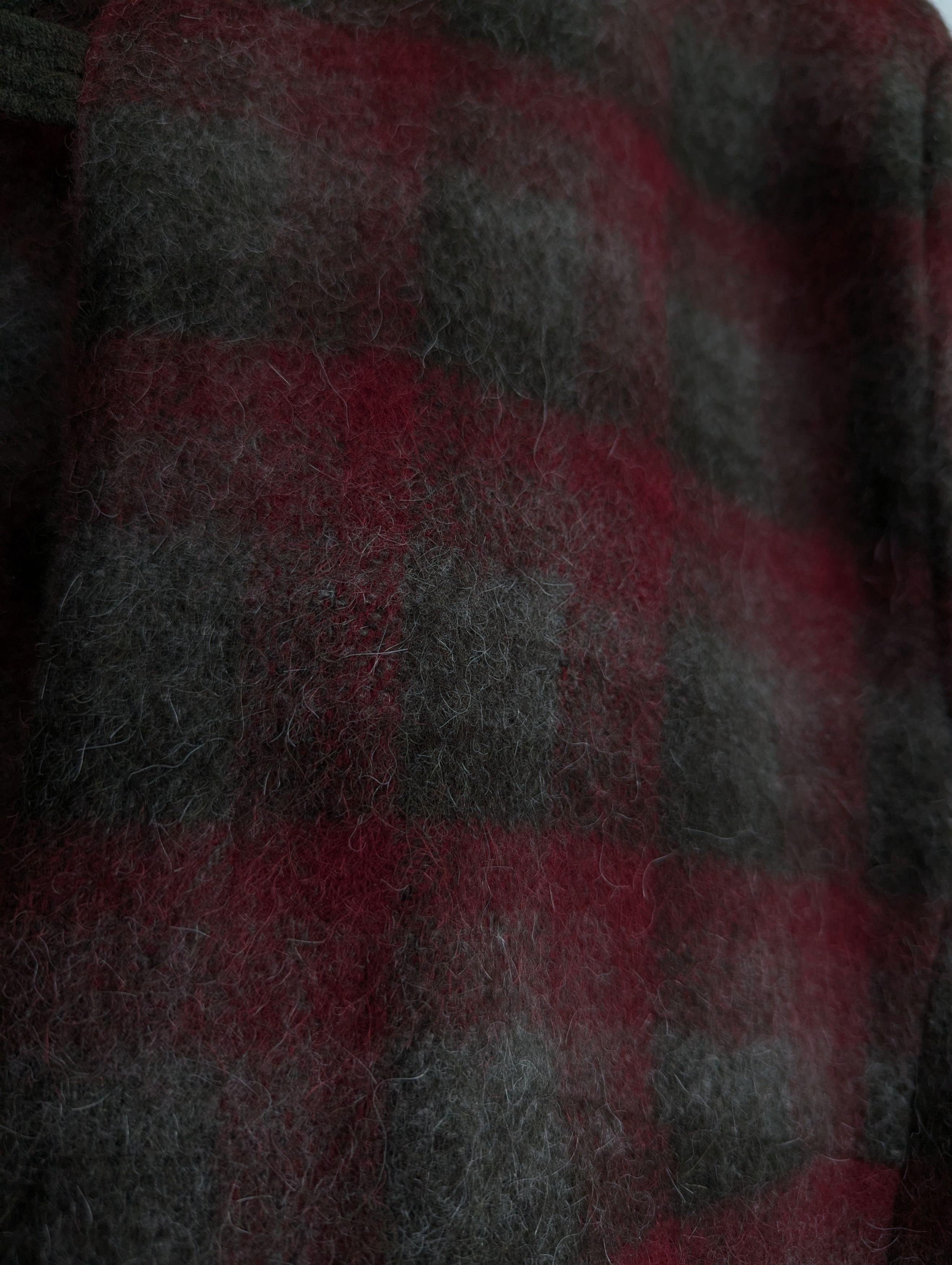 Vintage Wenger Austrian Loden Wool Jacket Vintage Tartan Red Green Size L / US 10 / IT 46 - 8 Thumbnail