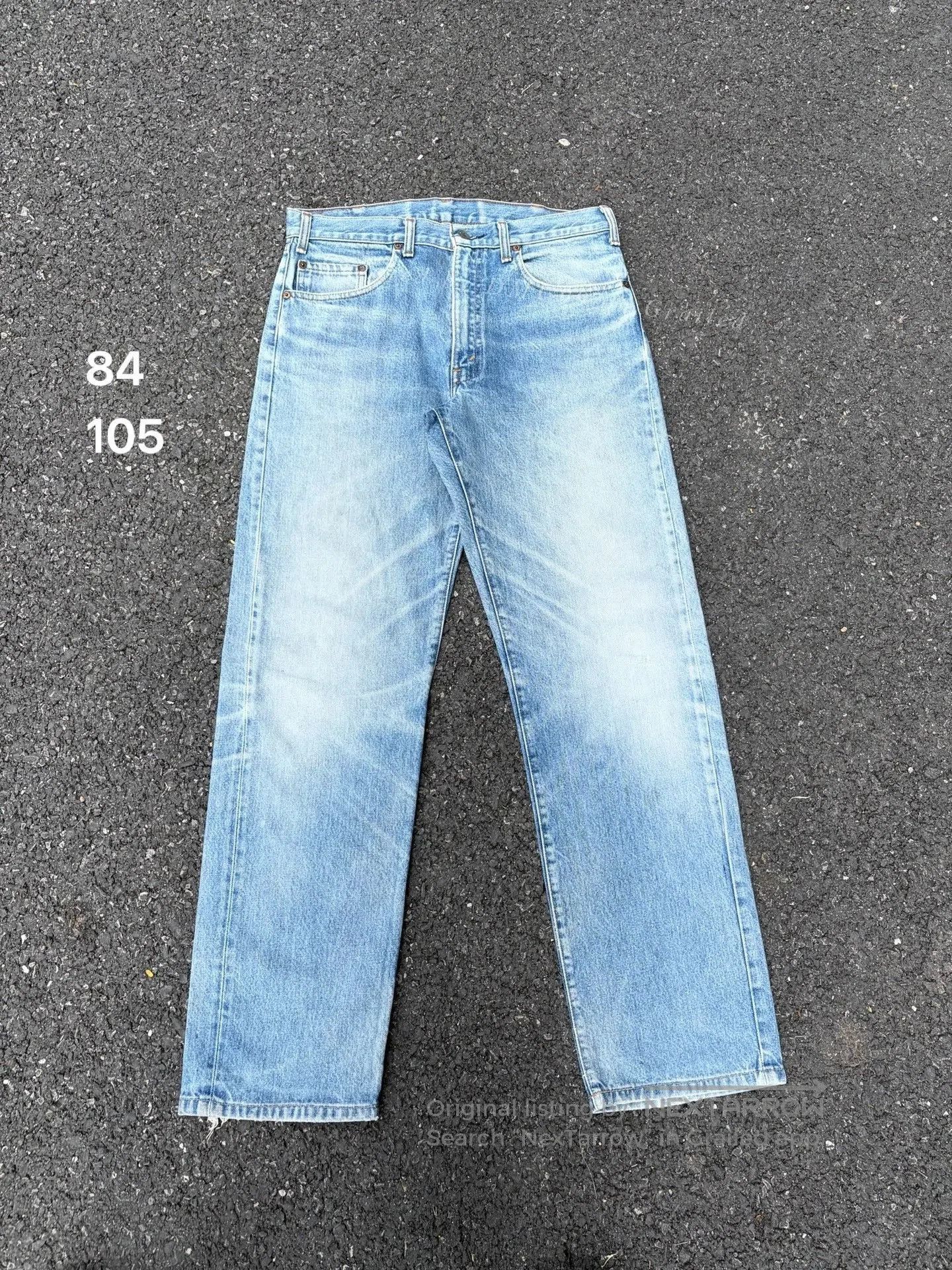 Vintage Vintage Levis 502 90s Blue Jeans. Size US 32 / EU 48 - 1 Thumbnail