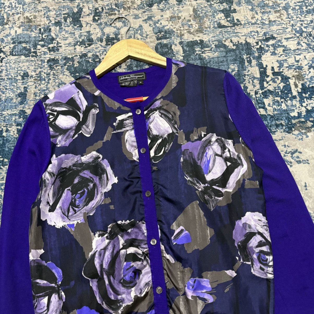 Salvatore Ferragamo Salvatore Ferragamo floral womens cardigan Size M / US 6-8 / IT 42-44 - 2 Thumbnail