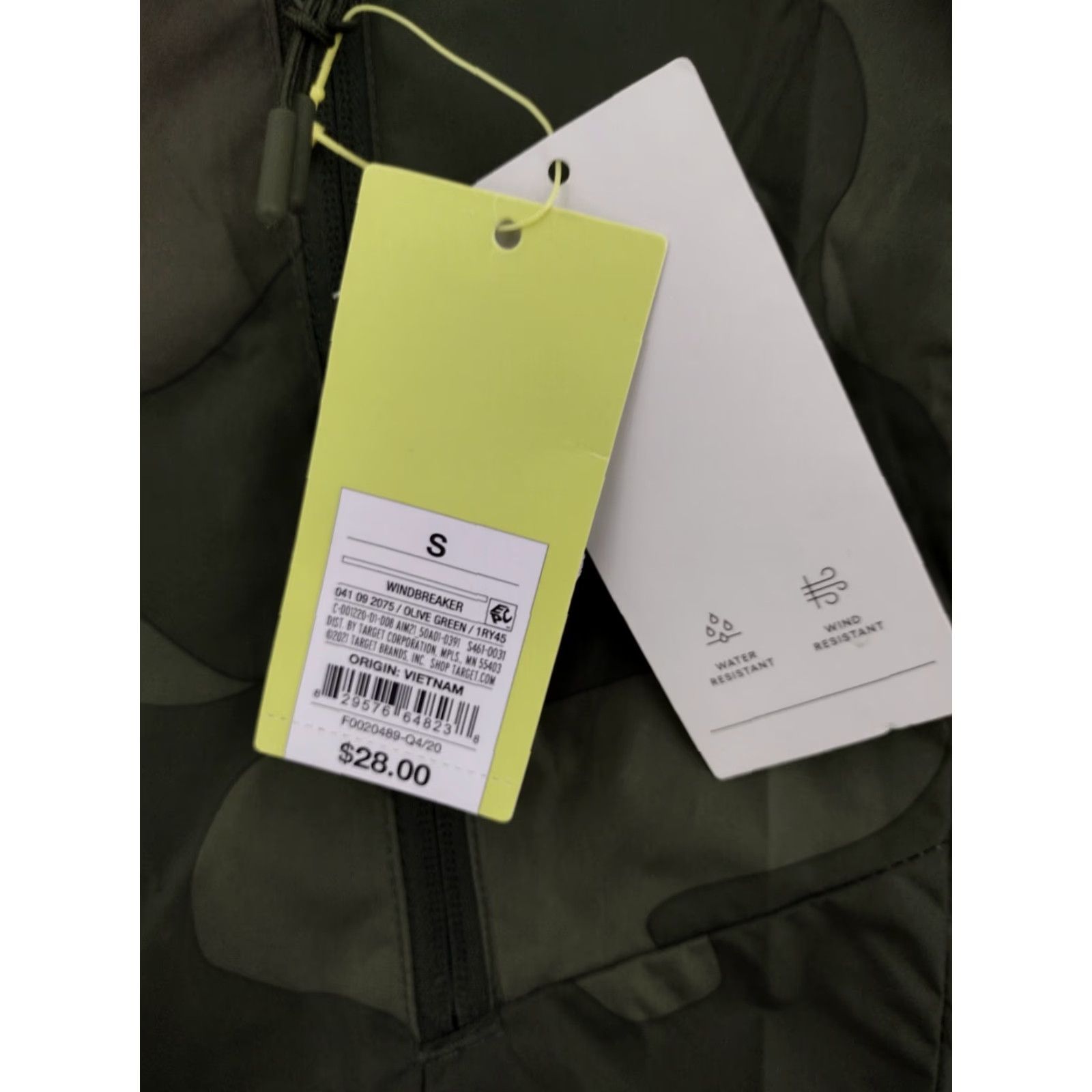 Vintage All In Motion Mens Hooded Windbreaker Jacket Olive Green Camo S Jacket Men Hooded Windbreaker Olive Green Camouflage S Mens Size US S / EU 44-46 / 1 - 7 Thumbnail