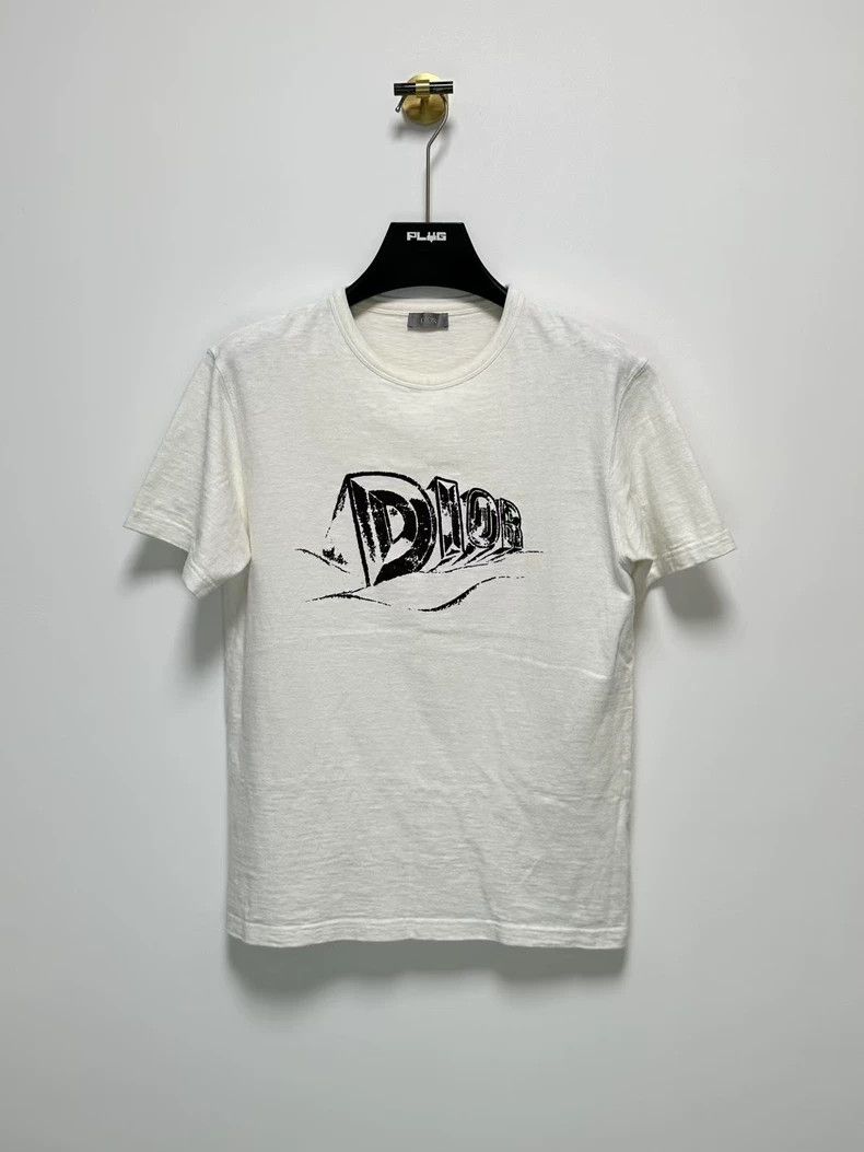 Dior Dior Oversized Sheer Letter Short Sleeve-yf Size US M / EU 48-50 / 2 - 1 Thumbnail