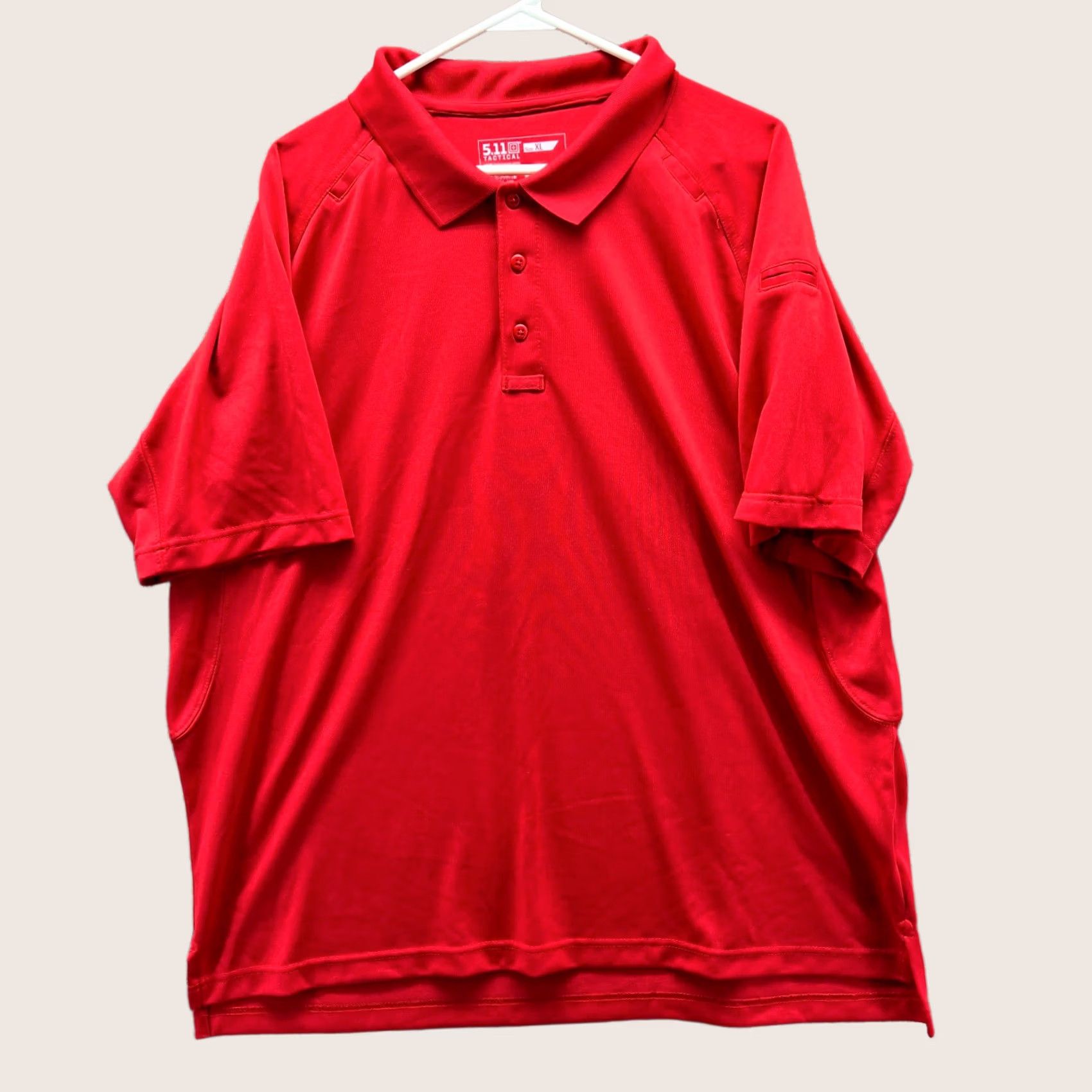 Vintage VINTAGE 5.11 Tactical Polo Shirt Mens XL Red Short Sleeve Collared Buttoned Regular Fit Size US XL / EU 56 / 4 - 1 Thumbnail