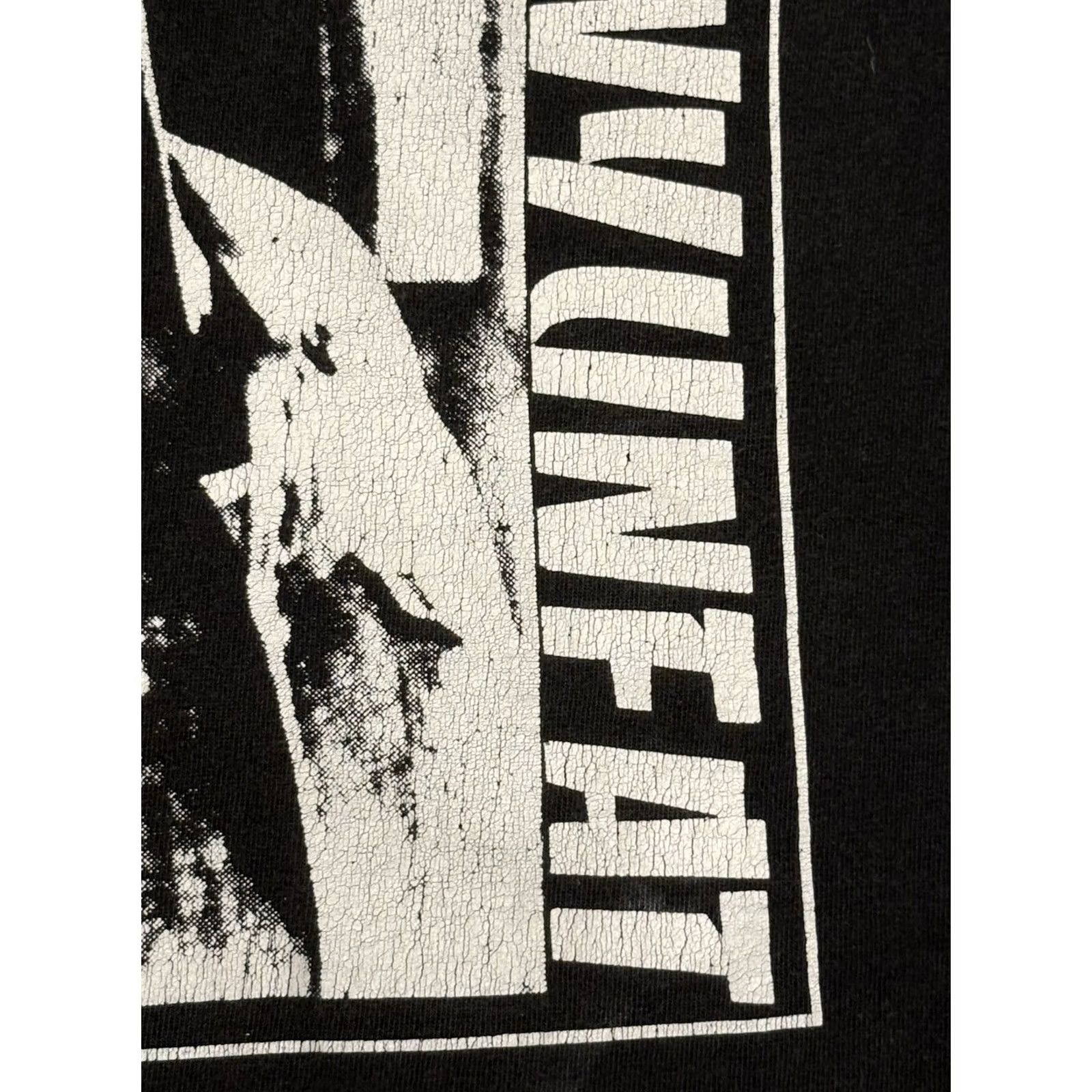 Vintage VINTAGE 90s John Woo Chow Yun-fat Better Tomorrow II Rice Shirt XL Black Oneita Mens Size US XL / EU 56 / 4 - 5 Thumbnail