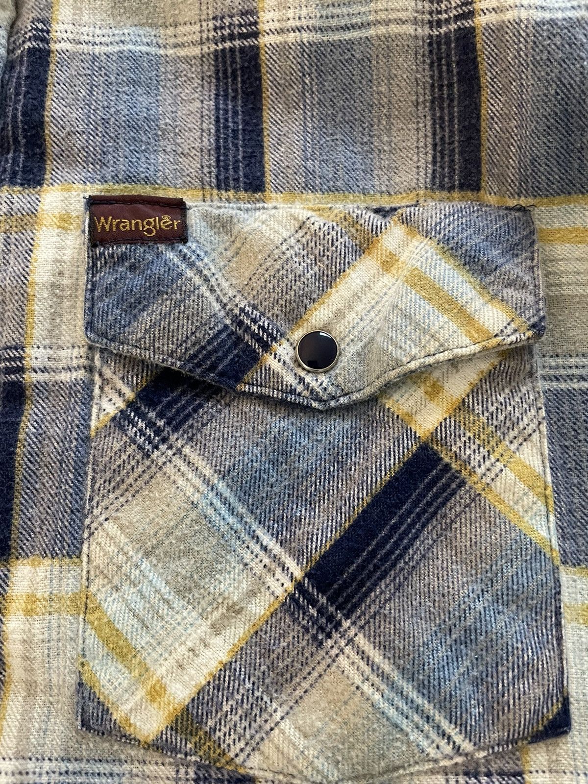 Vintage × Wrangler Vintage Snap Front Chores Shacket Size US L / EU 52-54 / 3 - 6 Thumbnail