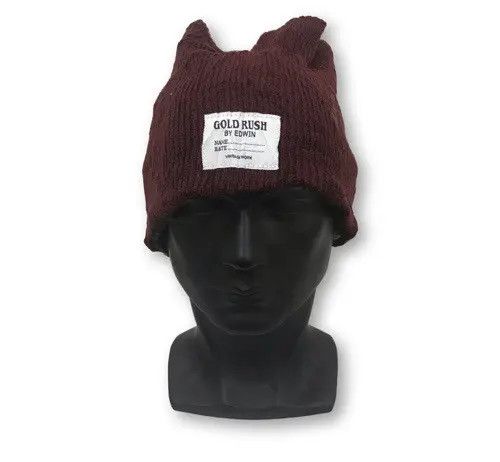 Edwin × Vintage Edwin Plain Beanie Hat Size ONE SIZE - 1 Thumbnail