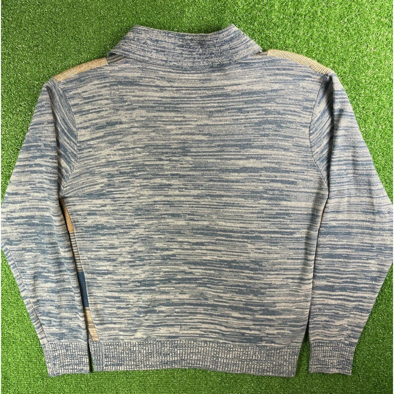 Other Vintage Italian Knit Scott Frasier Patchwork Medium Sweater Size US M / EU 48-50 / 2 - 4 Thumbnail