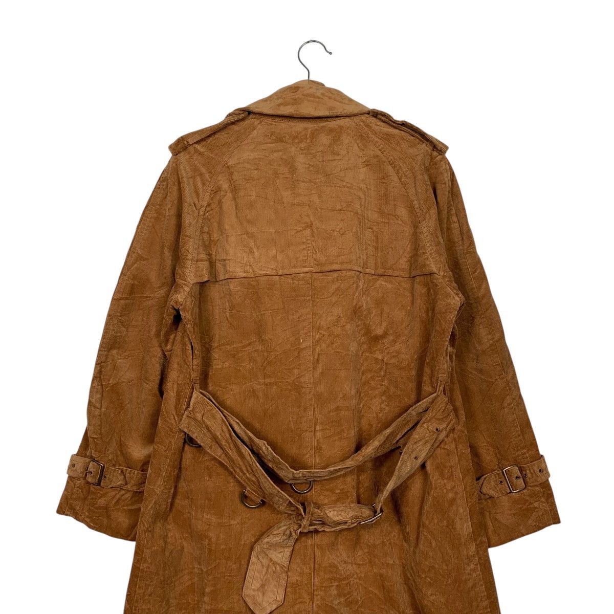 Japanese Brand Van Jacket Double Breasted Corduroy Trench Coat Size US M / EU 48-50 / 2 - 9 Thumbnail
