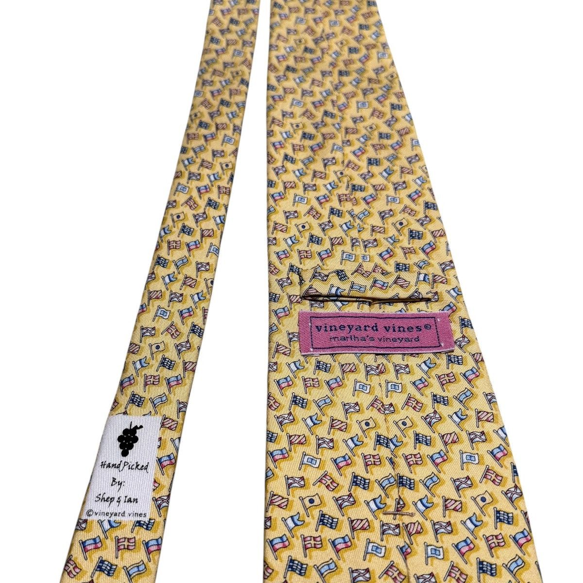 Vineyard Vines Vineyard Vines International Maritime Signal Flags Silk Tie Size ONE SIZE - 6 Thumbnail