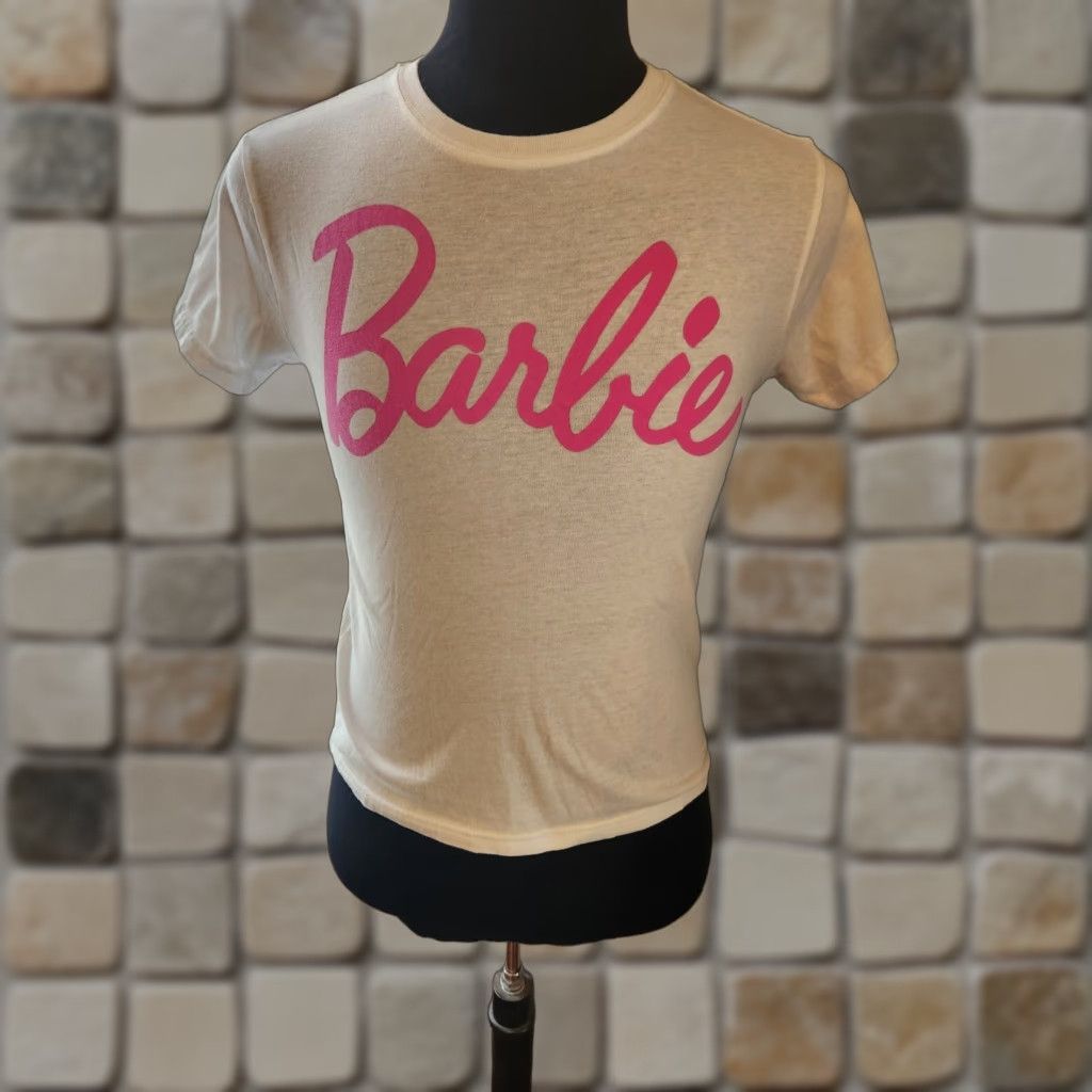Vintage Barbie White Movie Logo Short Sleeve Graphic T Shirt Size Small Size US S / EU 44-46 / 1 - 1 Thumbnail