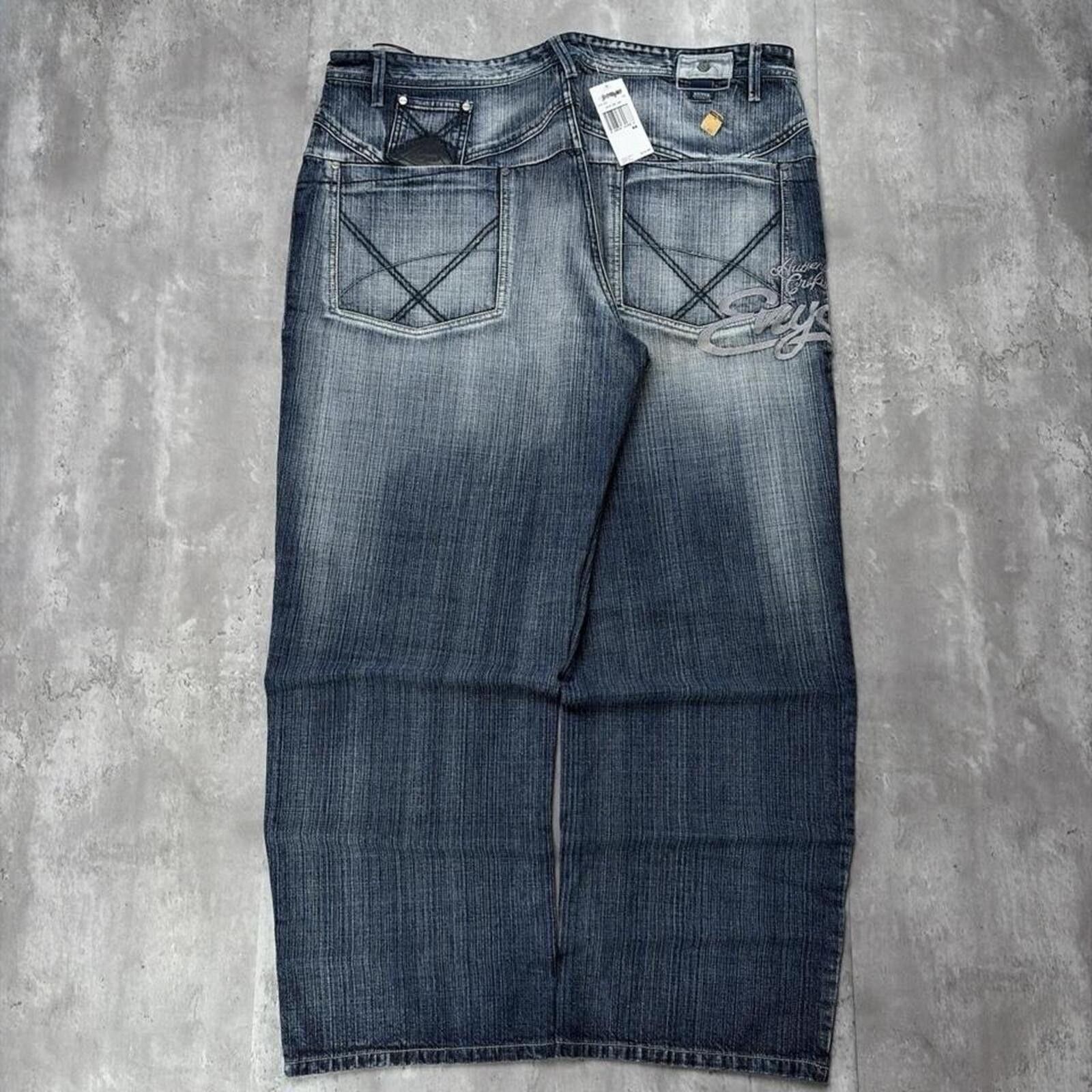 Enyce Y2K Enyce Grunge Skater Deadstock Baggy Denim Jeans Size US 44 / EU 60 - 1 Thumbnail