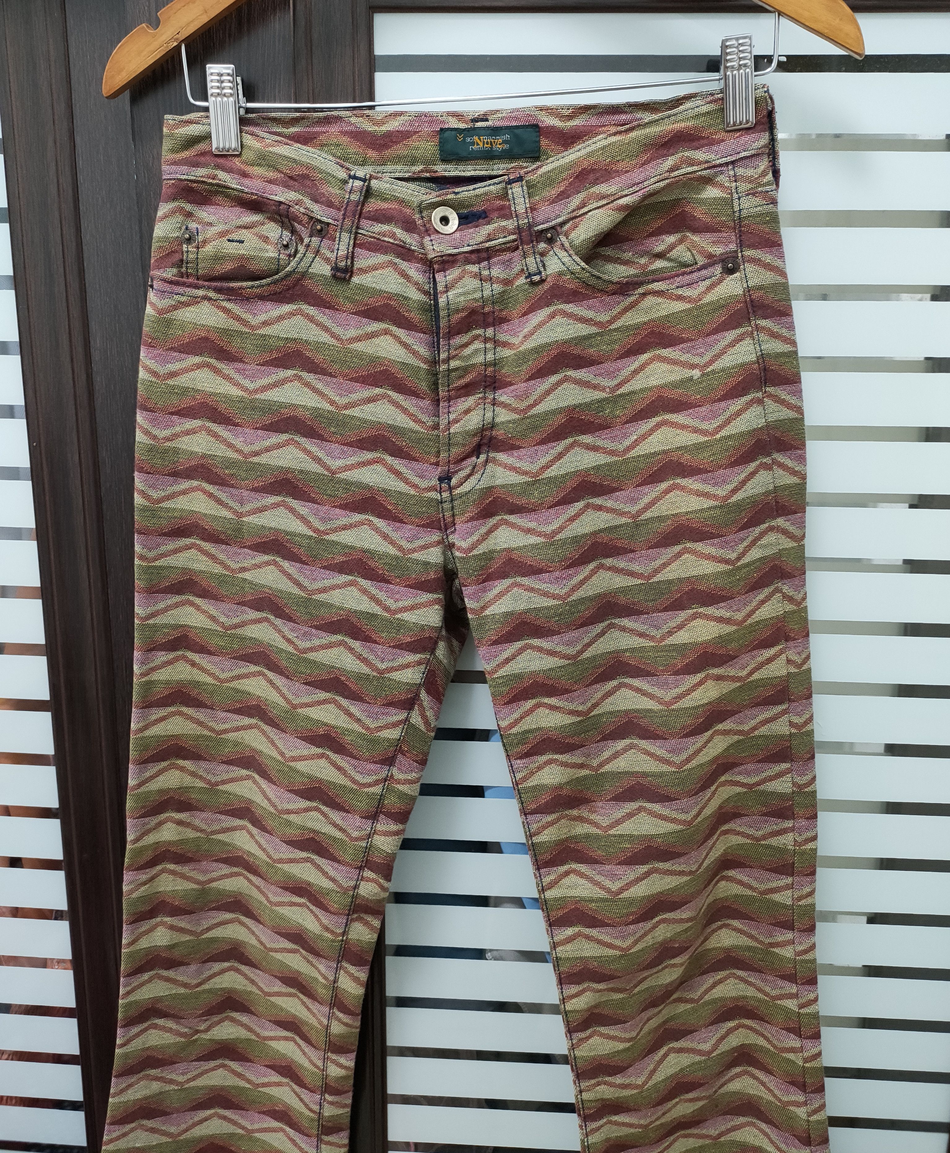 Japanese Brand 🔥 Bootcut 🔥 Nuve Soft Mannish Remix Style Japanese Pants🔥 Size US 28 / EU 44 - 2 Thumbnail