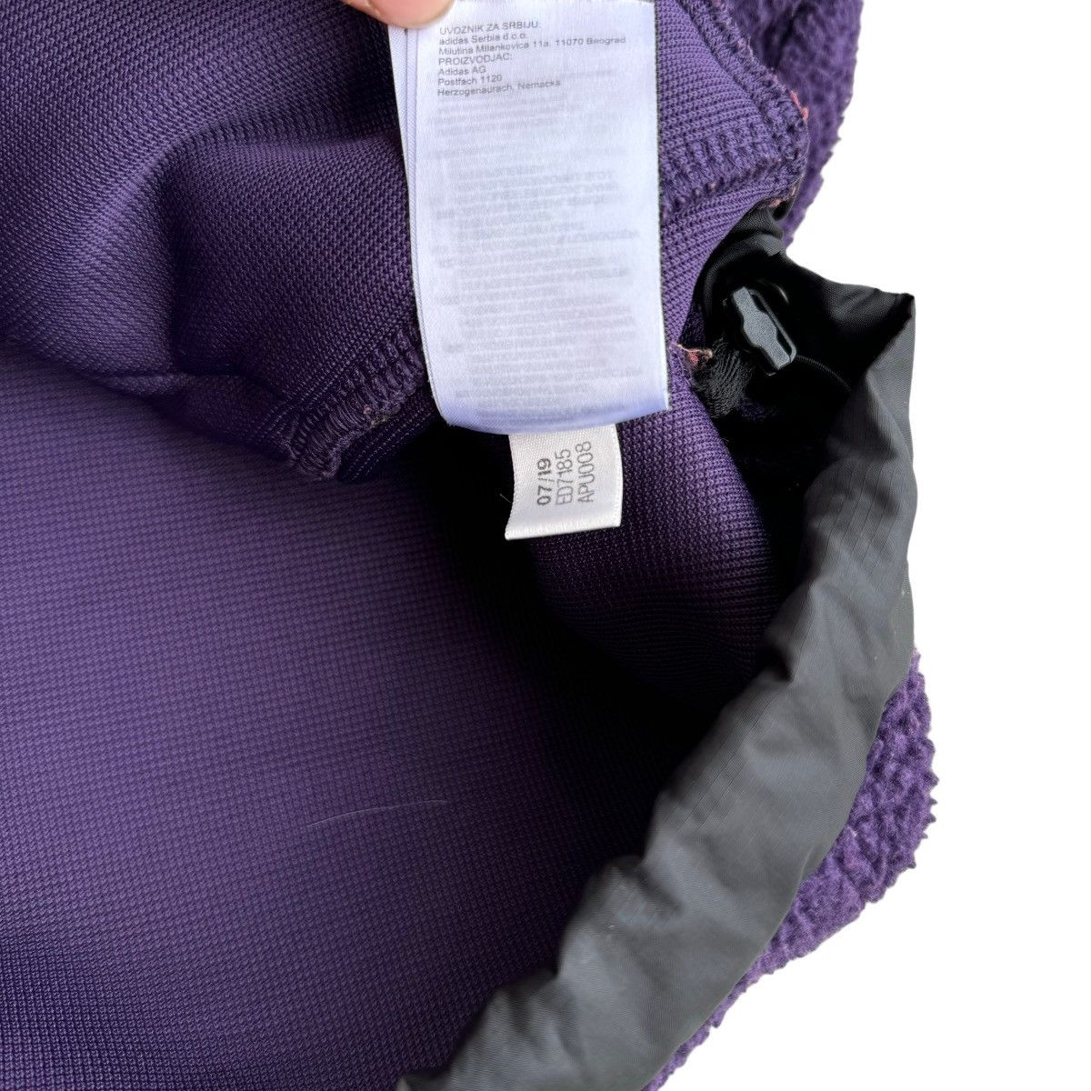 Adidas ADIDAS R.Y.V. Fleece Jacket Sherpa Outdoors Pullover Size US L / EU 52-54 / 3 - 5 Thumbnail