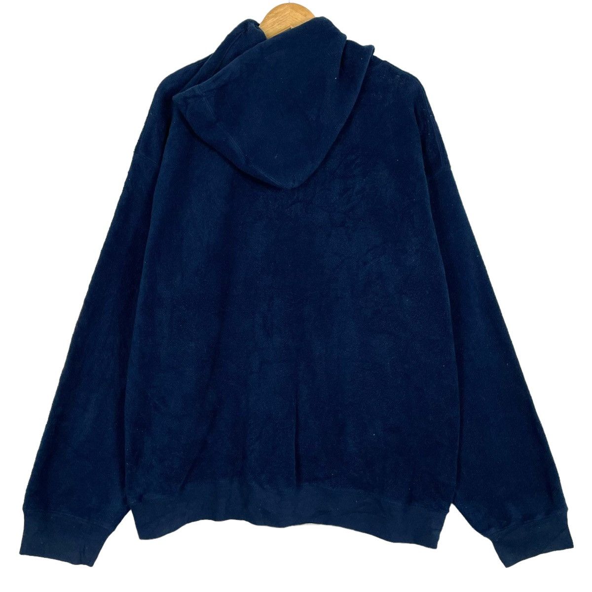 Gap × Vintage 💥90s GAP ATHLETIC FLEECE SWEATER PULLOVER HOODIE Size US XL / EU 56 / 4 - 10 Thumbnail