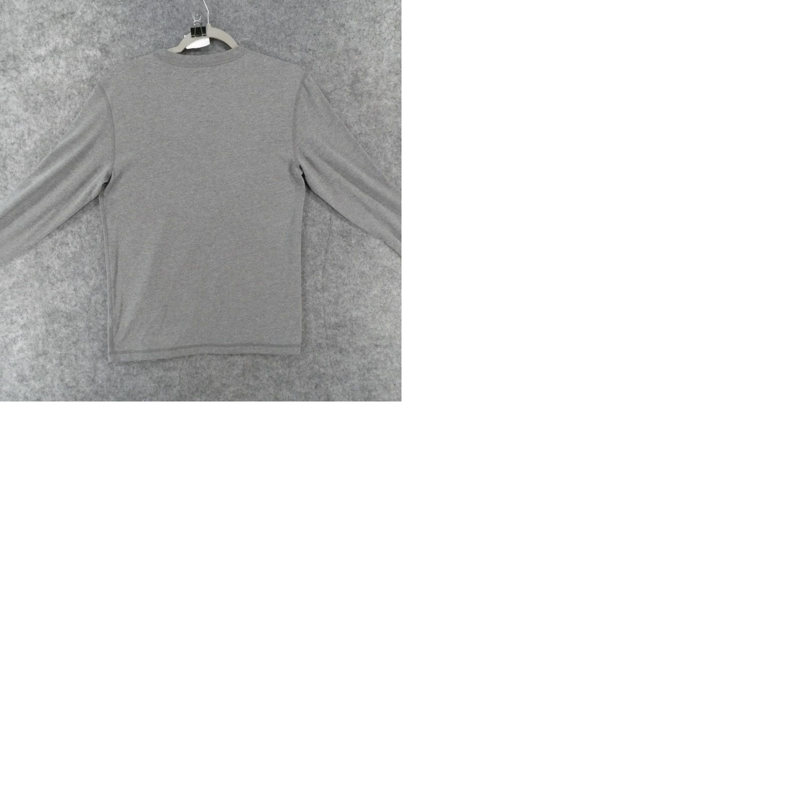 Faherty Faherty T-Shirt Mens XS Long Sleeve Gray Crew Neck Pullover Soft Cotton Blend, Modal, Polyester Blend - Regular Fit, Solid, Vintage No Size US XS / EU 42 / 0 - 9 Thumbnail