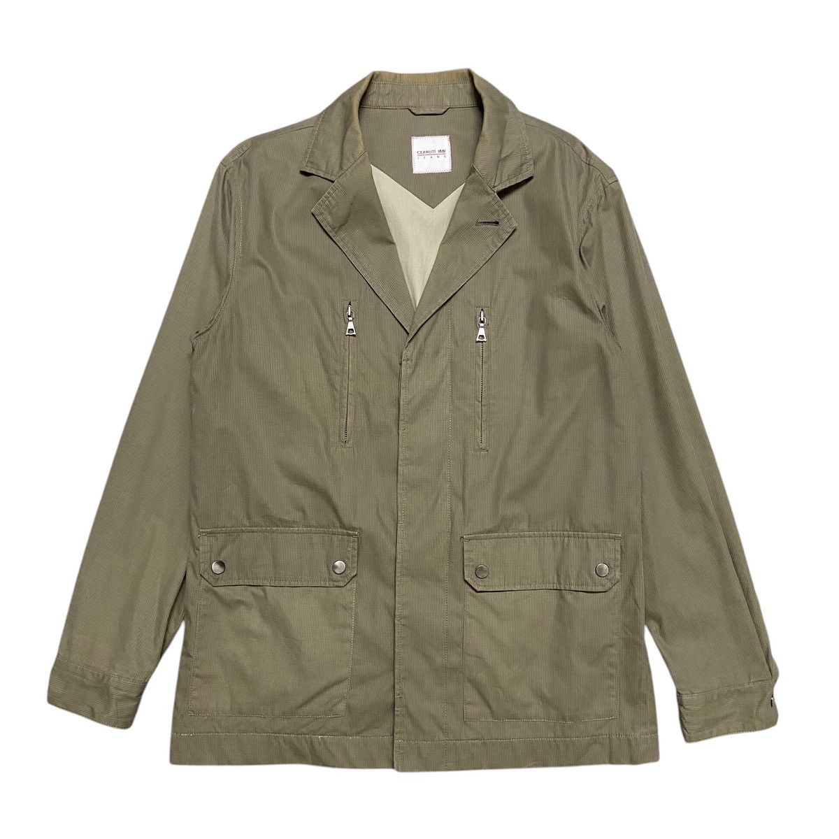 Cerruti 1881 × Designer × Nigel Cabourn Cerruti 1881 Jeans Parka Jacket Size US L / EU 52-54 / 3 - 1 Thumbnail