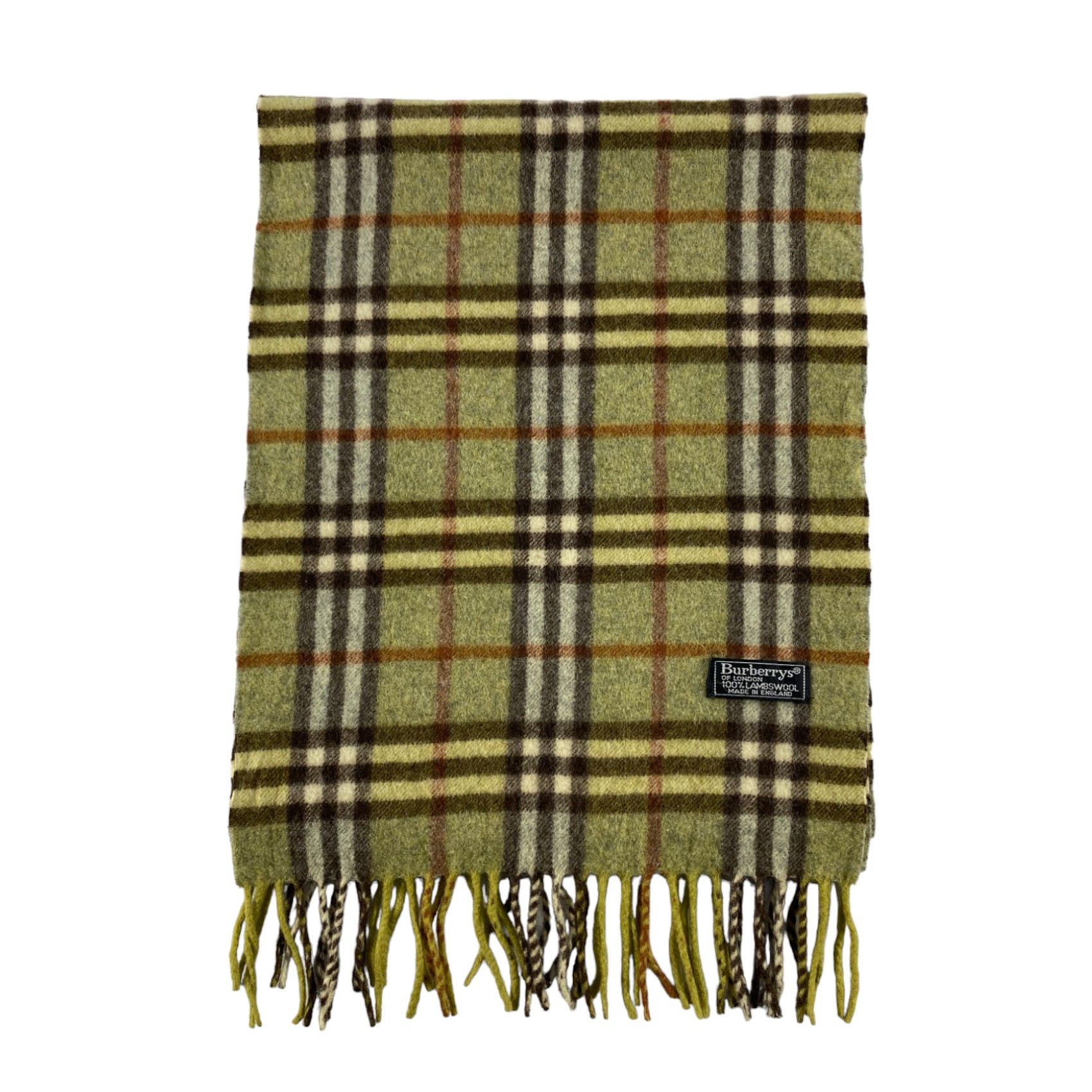 Burberry × Vintage Burberry Scarf / Muffler / Neckwear - WW957 Size ONE SIZE - 4 Thumbnail