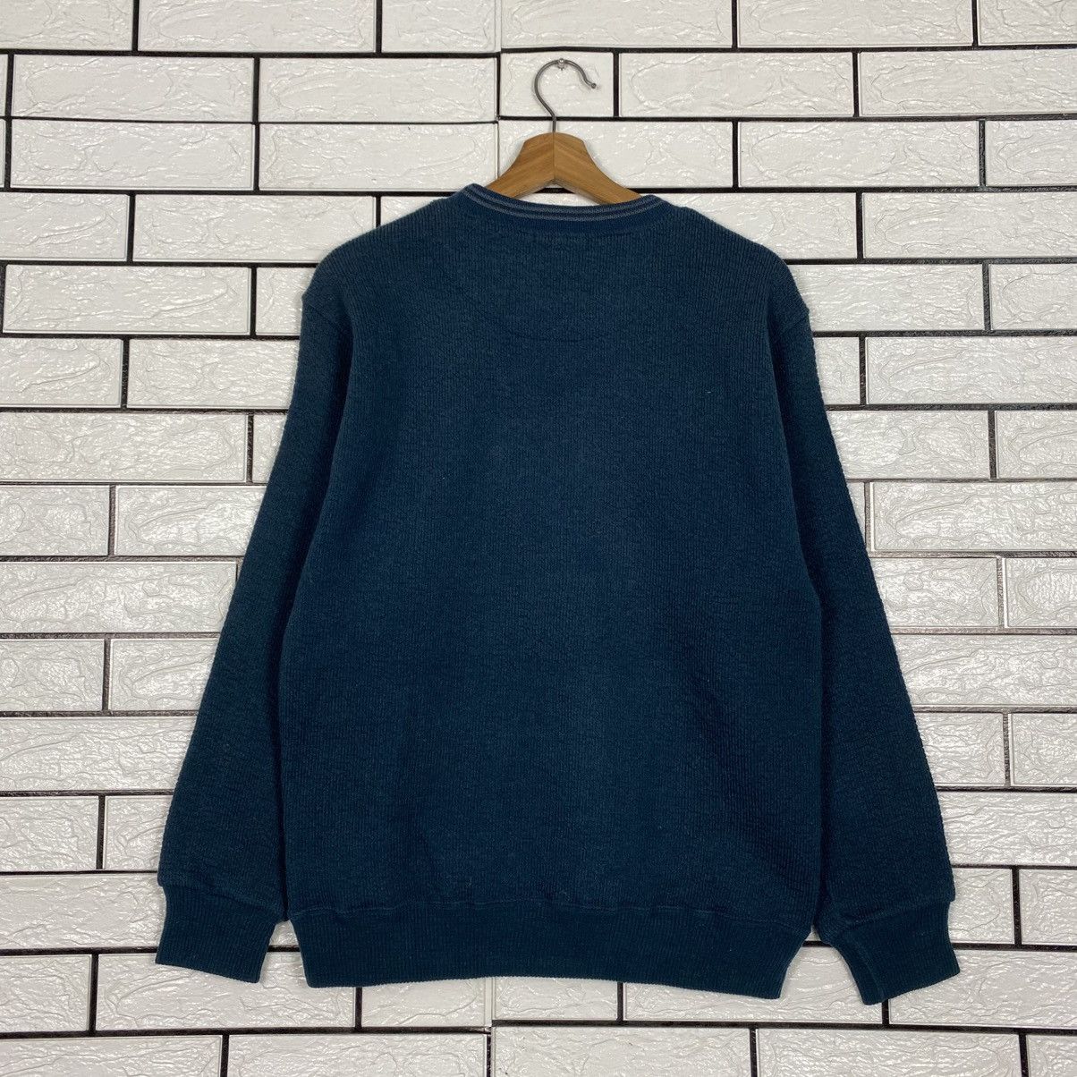 Japanese Brand Vintage Sweatshirt Indigo Sunbird Issey Miyake Size US M / EU 48-50 / 2 - 9 Thumbnail