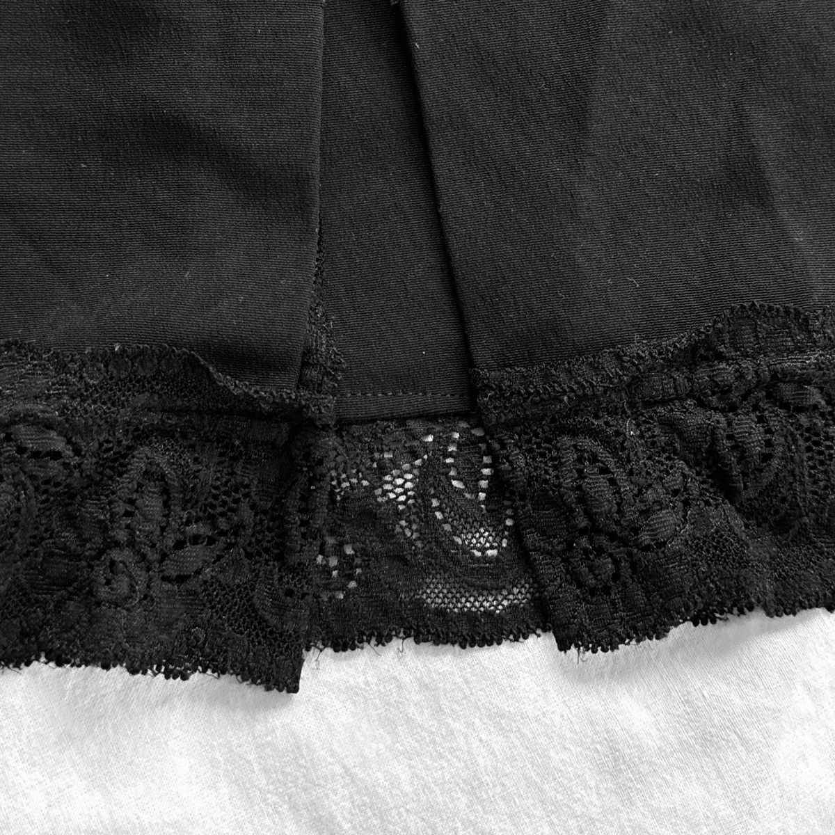 Dolce & Gabbana Dolce & Gabbana Runway Black Lace-Trim Midi Dress Size S / US 4 / IT 40 - 6 Thumbnail