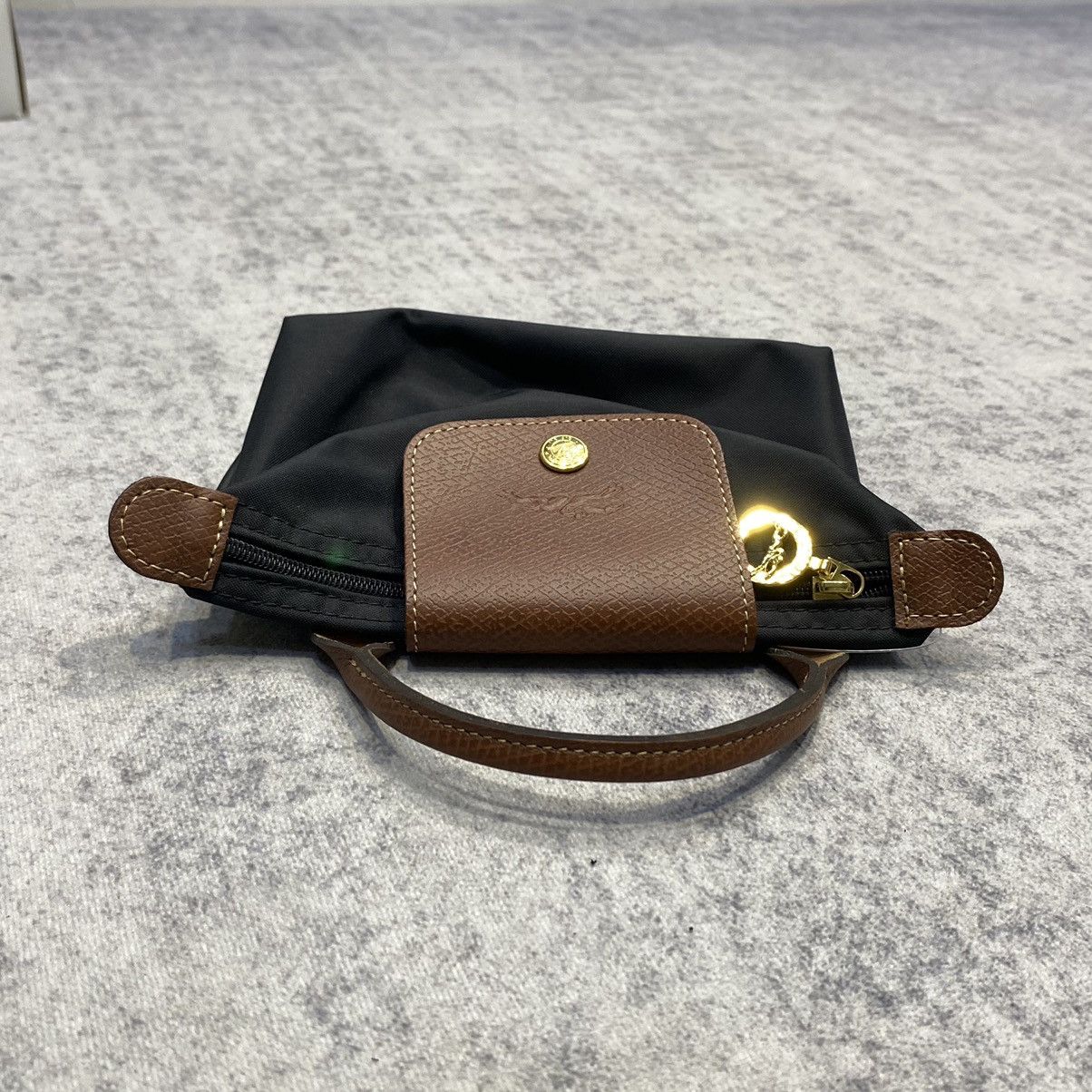 Longchamp LONGCHAMP Le Pliage Pouch Bag Brown Size ONE SIZE - 11 Thumbnail