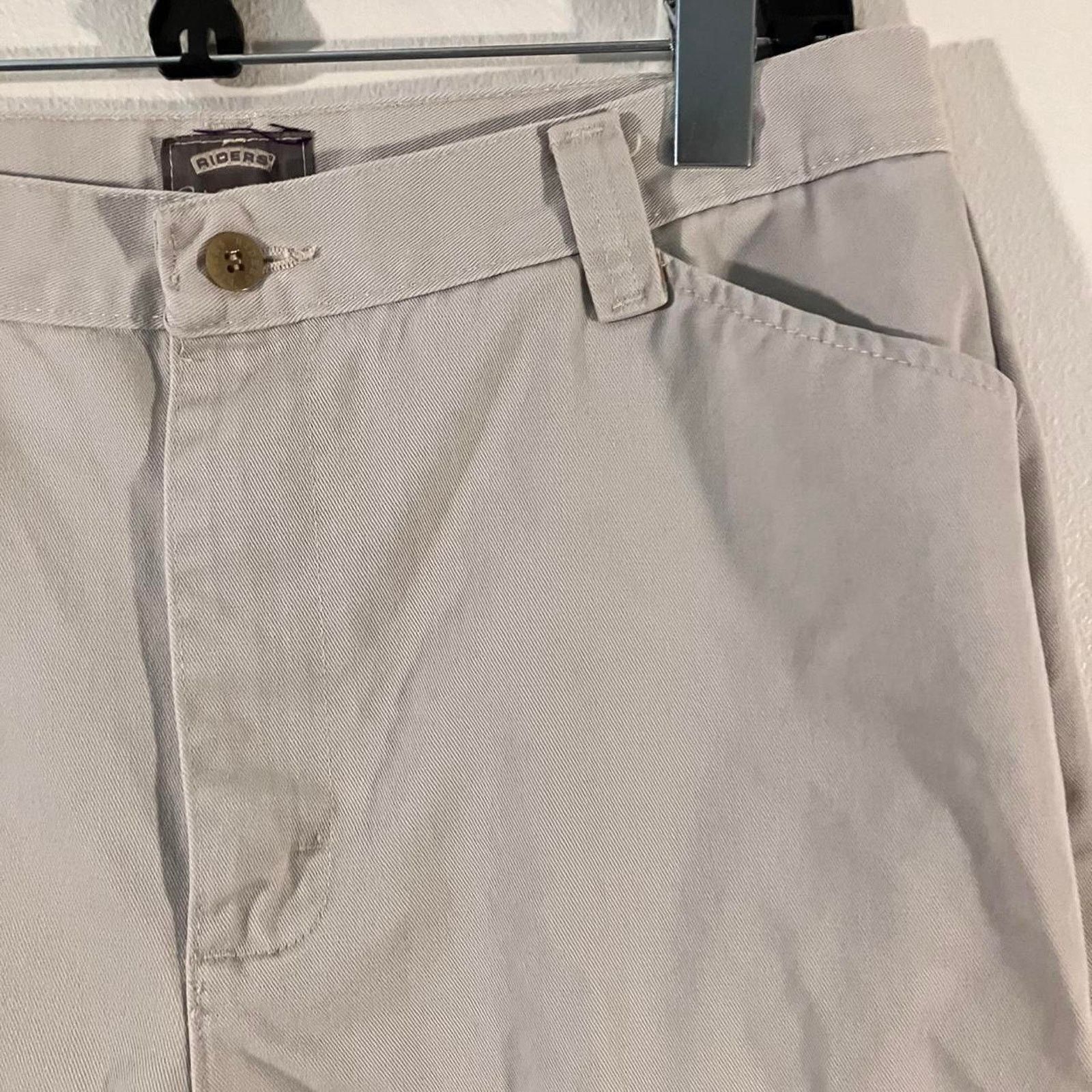 Lee × Vintage Vintage 90s Light Tan Riders by Lee Pants Size US 32 / EU 48 - 1 Thumbnail