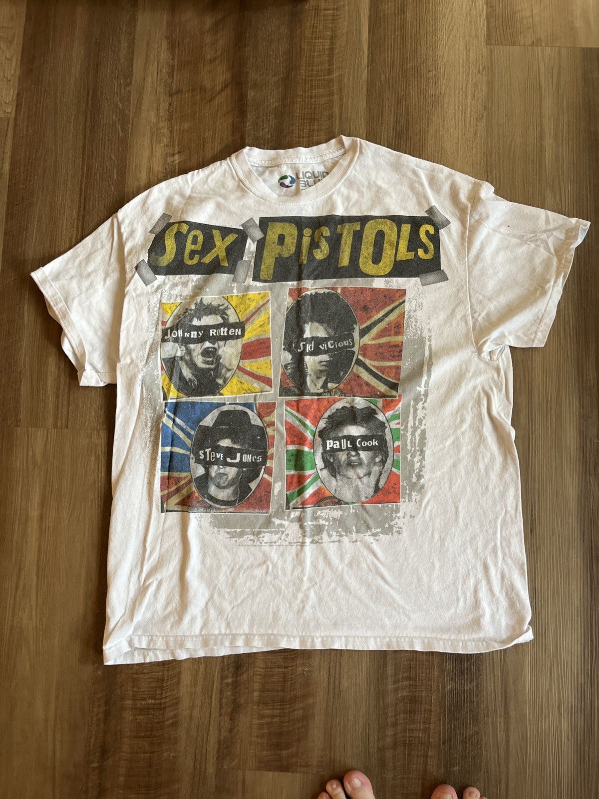 Liquid Blue Sex pistols, vintage T-shirt Size US L / EU 52-54 / 3 - 1 Thumbnail