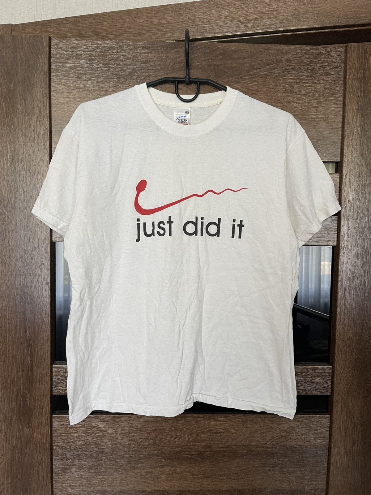 Vintage Just Did It Vintage Humor T-Shirt Tee 90s Size US M / EU 48-50 / 2 - 3 Thumbnail